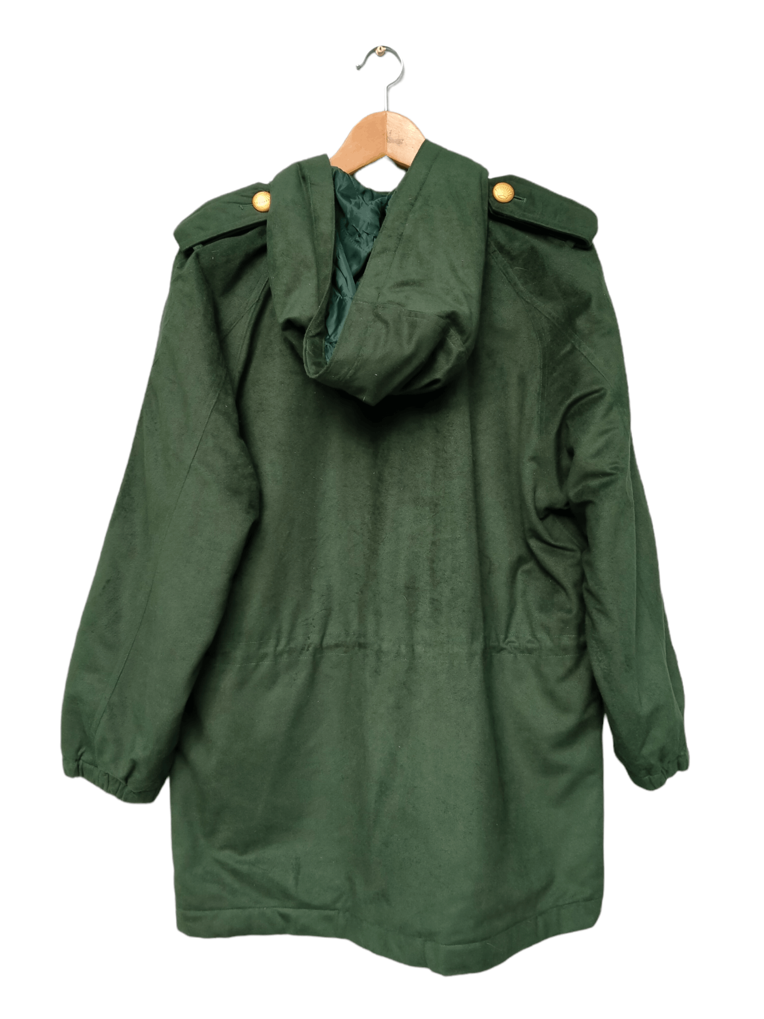Moschino Rare!! Vintage 90s Moschino Jeans Green Velvet Jacket Size US L / EU 52-54 / 3 - 2 Thumbnail