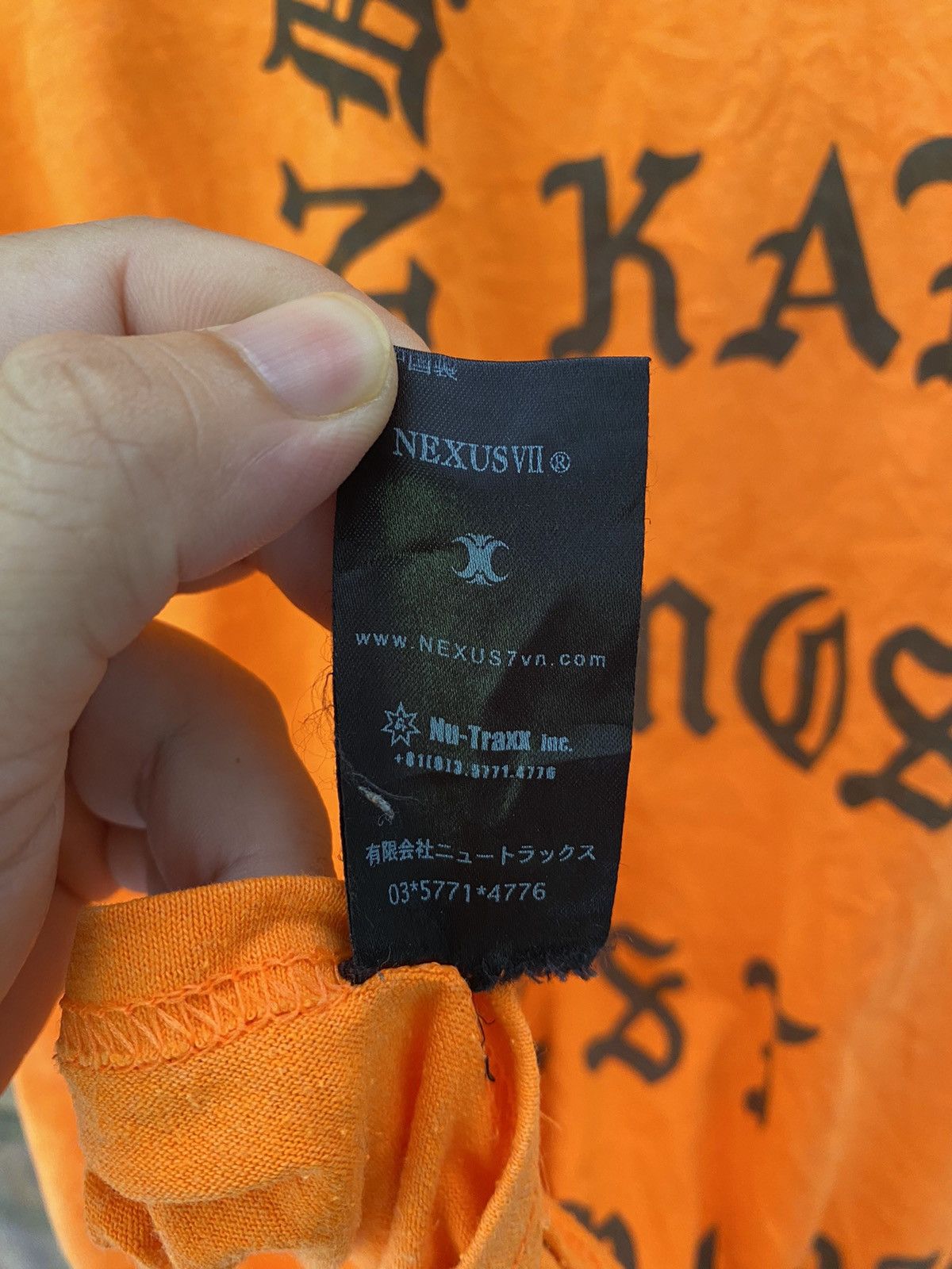 NEXUSVII Nexus 7 x Kate moss tee Size US L / EU 52-54 / 3 - 10 Thumbnail