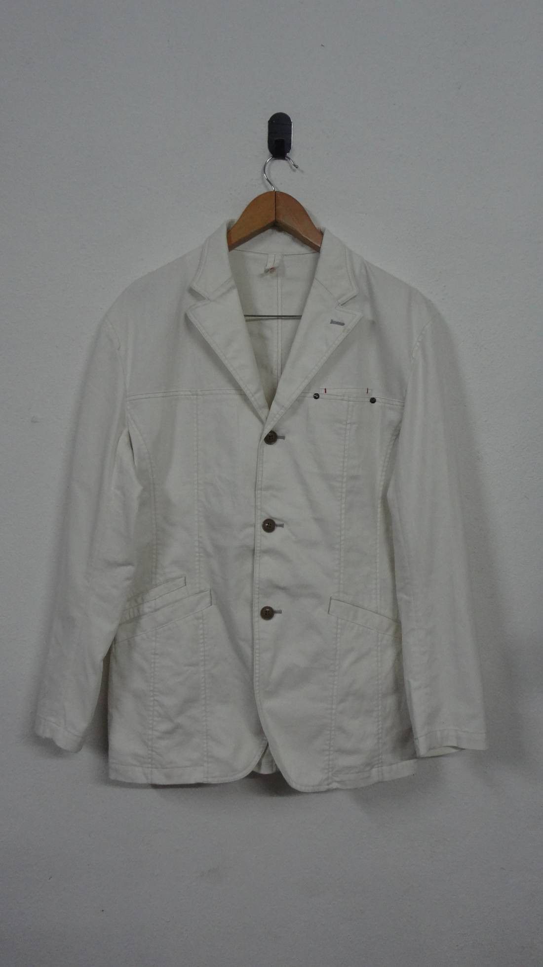 Japanese Brand Elle Homme Jacket Coats Size US L / EU 52-54 / 3 - 1 Thumbnail