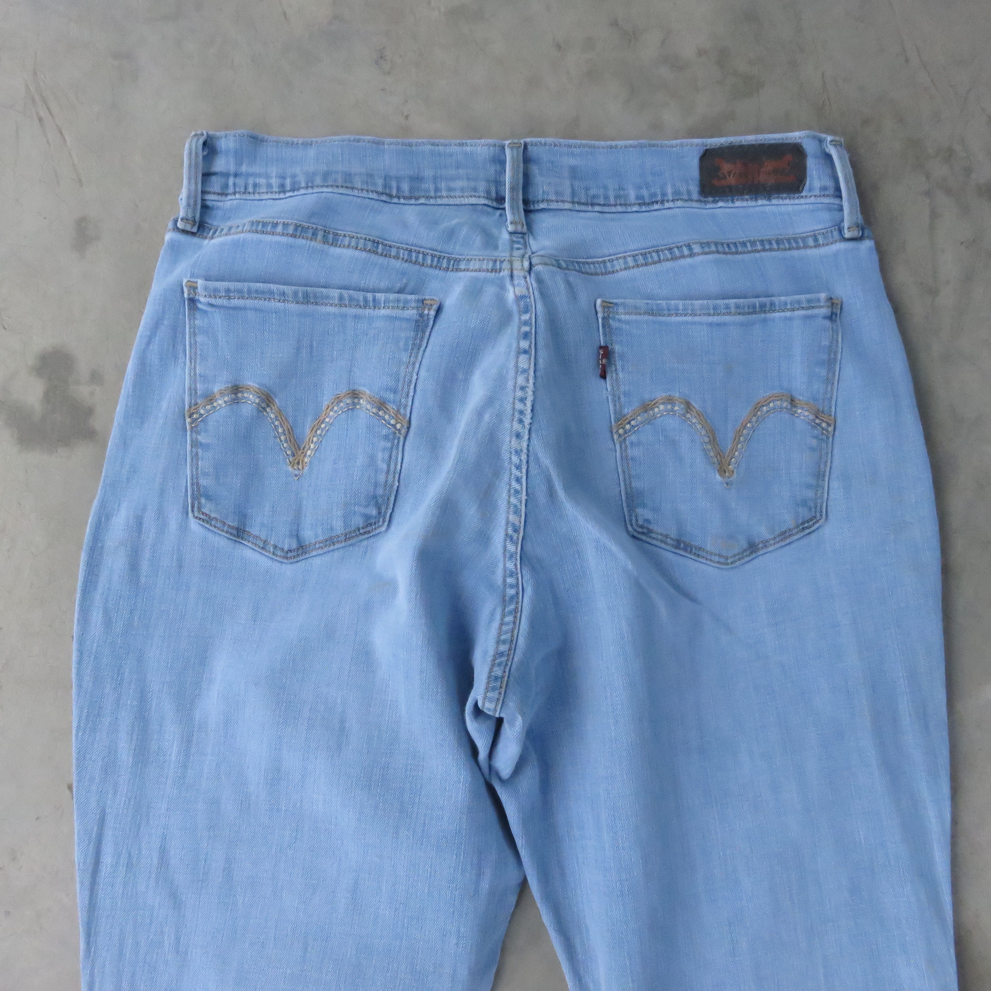 Levi's × Vintage Vintage Levis 515 Bootcut Wash Jeans 34x31 Size US 34 / EU 50 - 5 Thumbnail