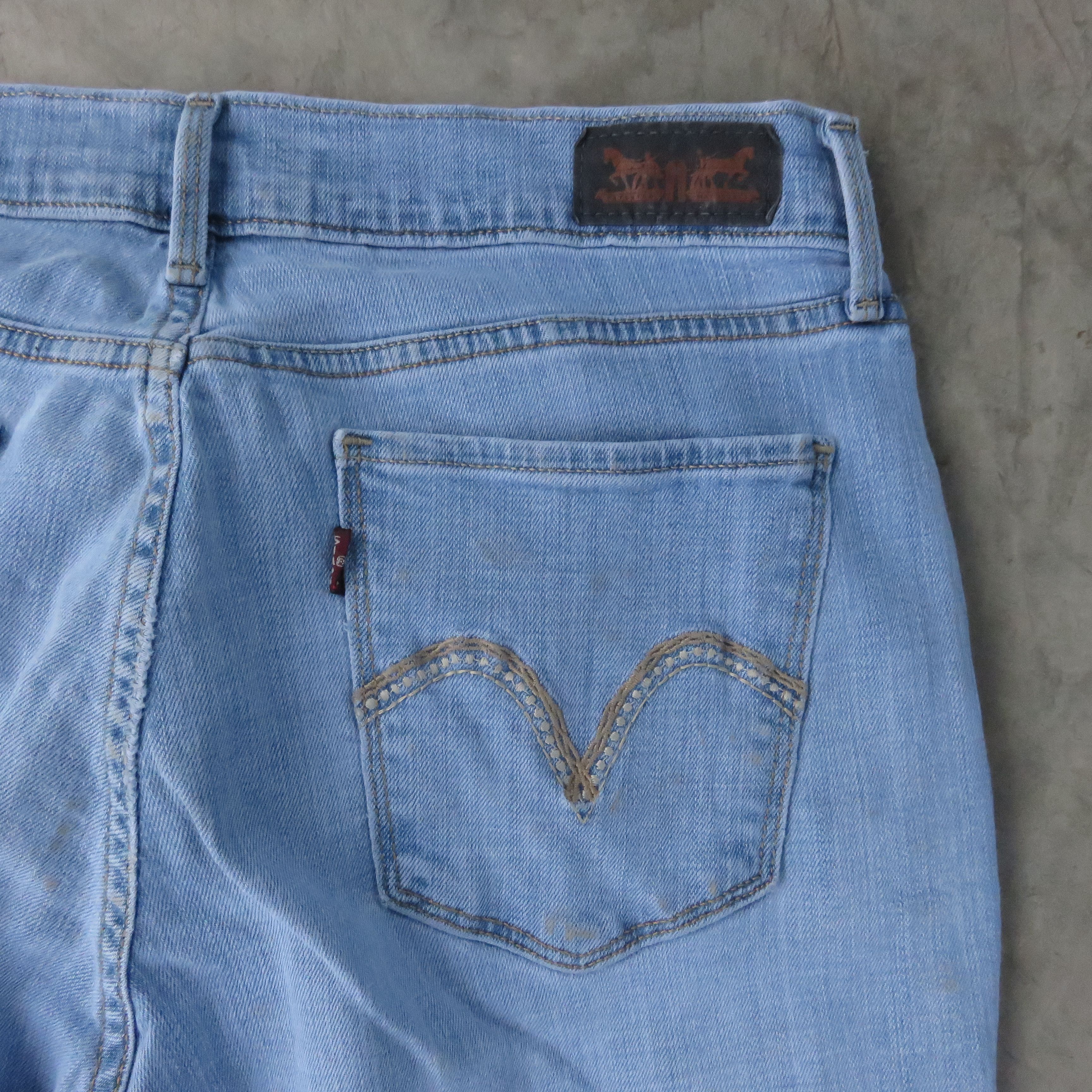 Levi's × Vintage Vintage Levis 515 Bootcut Wash Jeans 34x31 Size US 34 / EU 50 - 6 Thumbnail