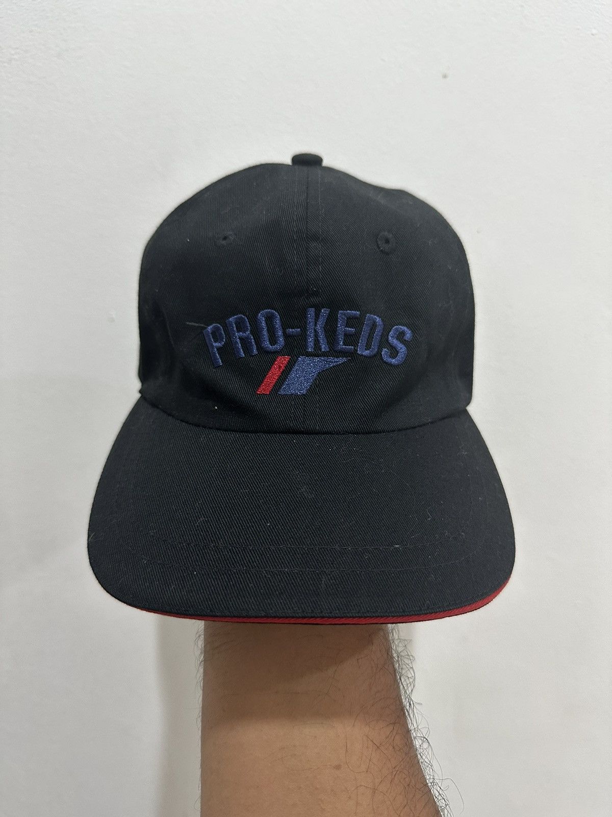 Pro-Keds × Vintage Vtg 90’s PRO-KEDS Signature Logo Stretchable Hat Size ONE SIZE - 2 Thumbnail