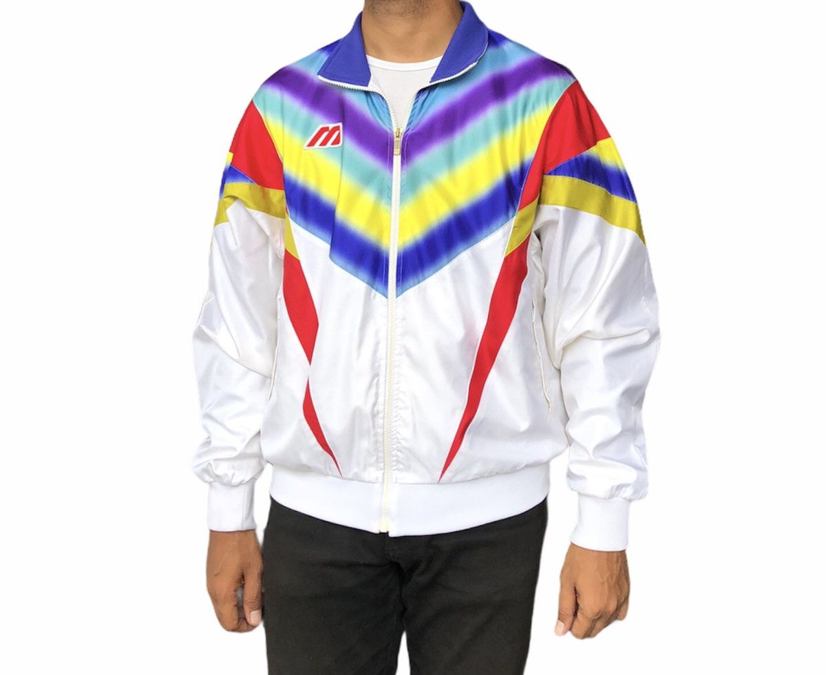 Mizuno Vintage Mizuno Heritage Tracktop Zipper Jacket Size US M / EU 48-50 / 2 - 2 Thumbnail