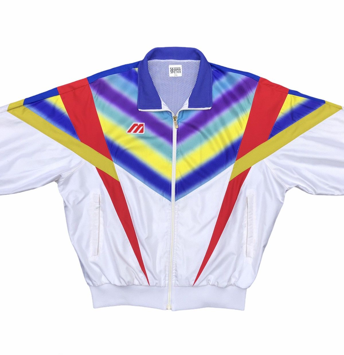 Mizuno Vintage Mizuno Heritage Tracktop Zipper Jacket Size US M / EU 48-50 / 2 - 11 Thumbnail