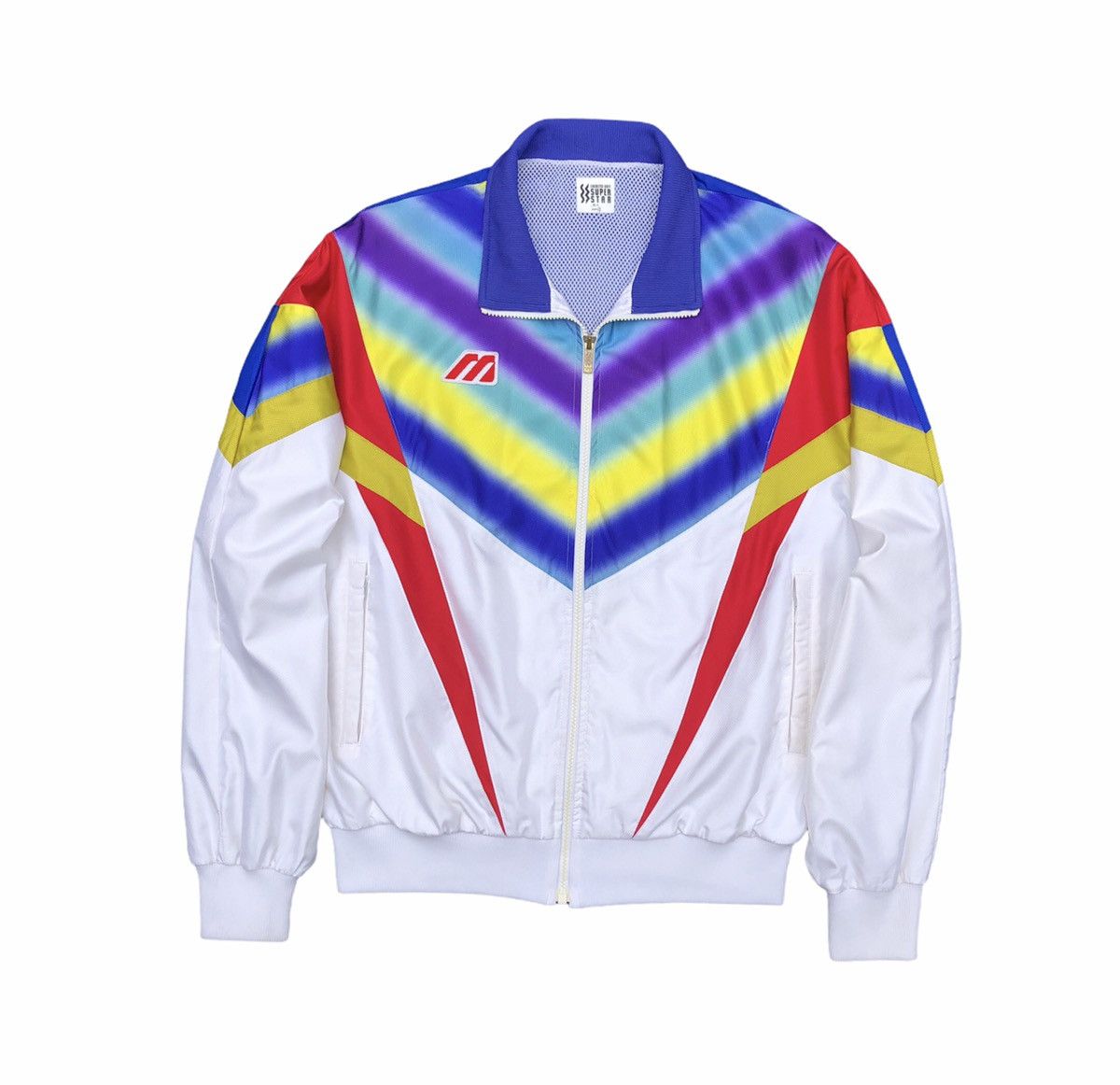 Mizuno Vintage Mizuno Heritage Tracktop Zipper Jacket Size US M / EU 48-50 / 2 - 3 Thumbnail