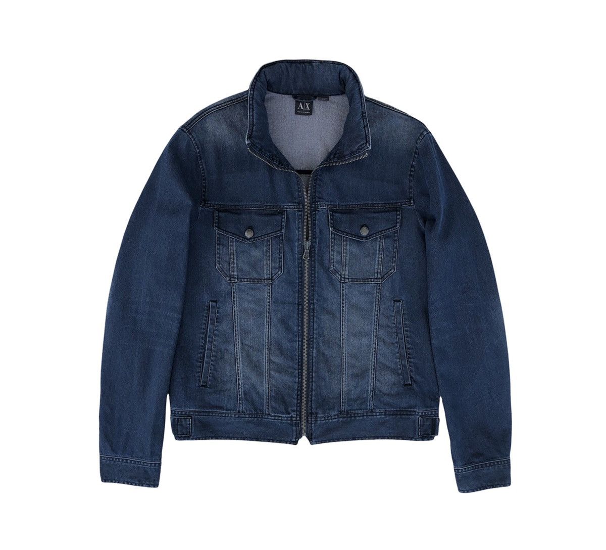 Armani Exchange Armani Exchange Stretchable Denim Jacket Size US XL / EU 56 / 4 - 2 Thumbnail