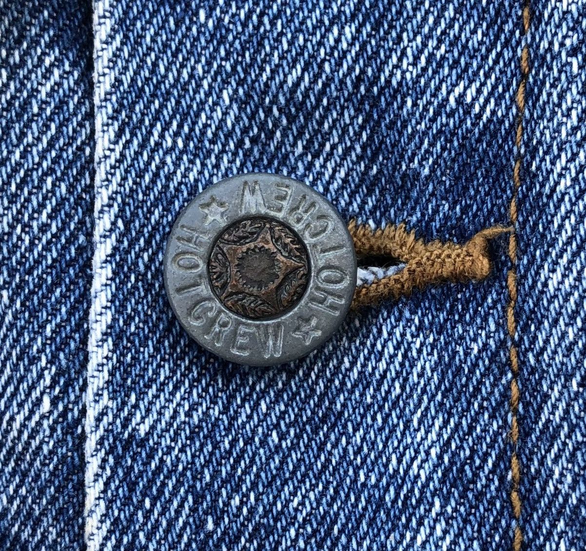 Japanese Brand 🔥VTG Hot Crew Deck Security Catapult Aircraft Denim Jacket Size US XL / EU 56 / 4 - 12 Thumbnail