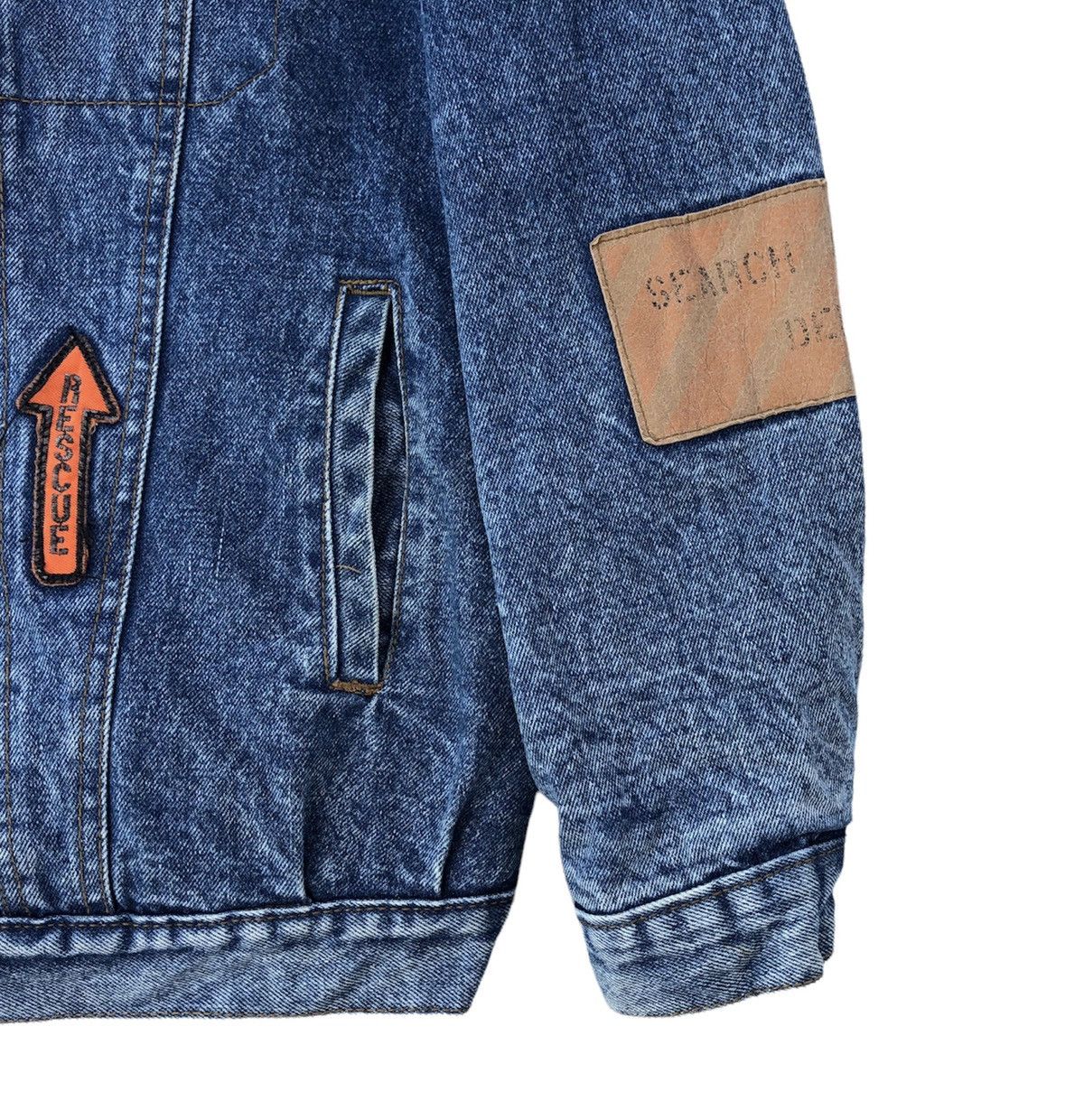 Japanese Brand 🔥VTG Hot Crew Deck Security Catapult Aircraft Denim Jacket Size US XL / EU 56 / 4 - 4 Thumbnail