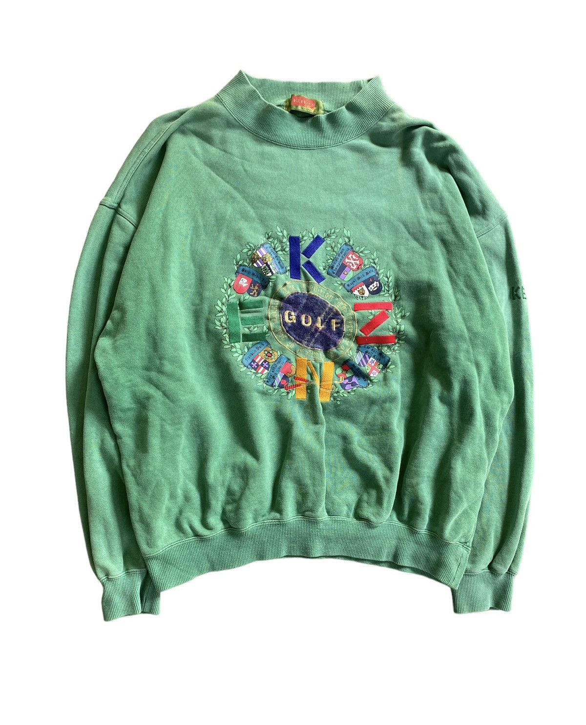 Kenzo 90s KENZO circle embroidered big logo Size US L / EU 52-54 / 3 - 1 Thumbnail