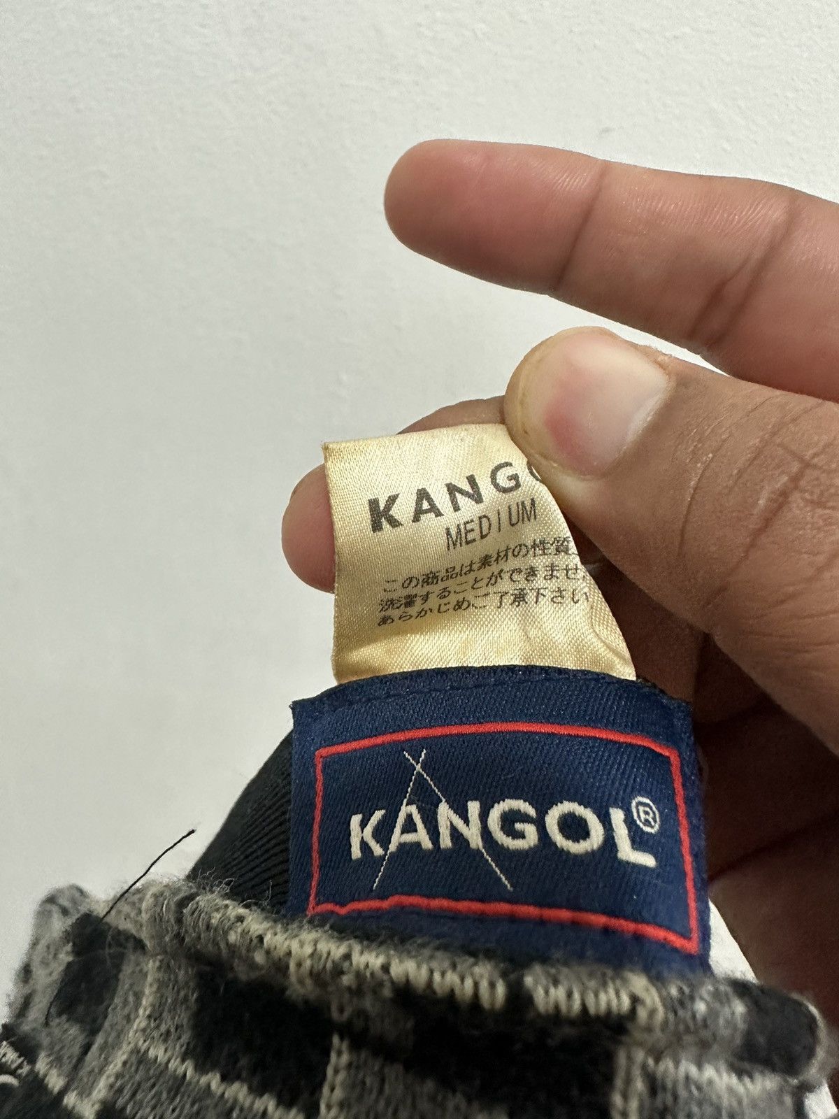 Vintage Vtg KANGOL Monogram Hat Medium Size ONE SIZE - 7 Thumbnail