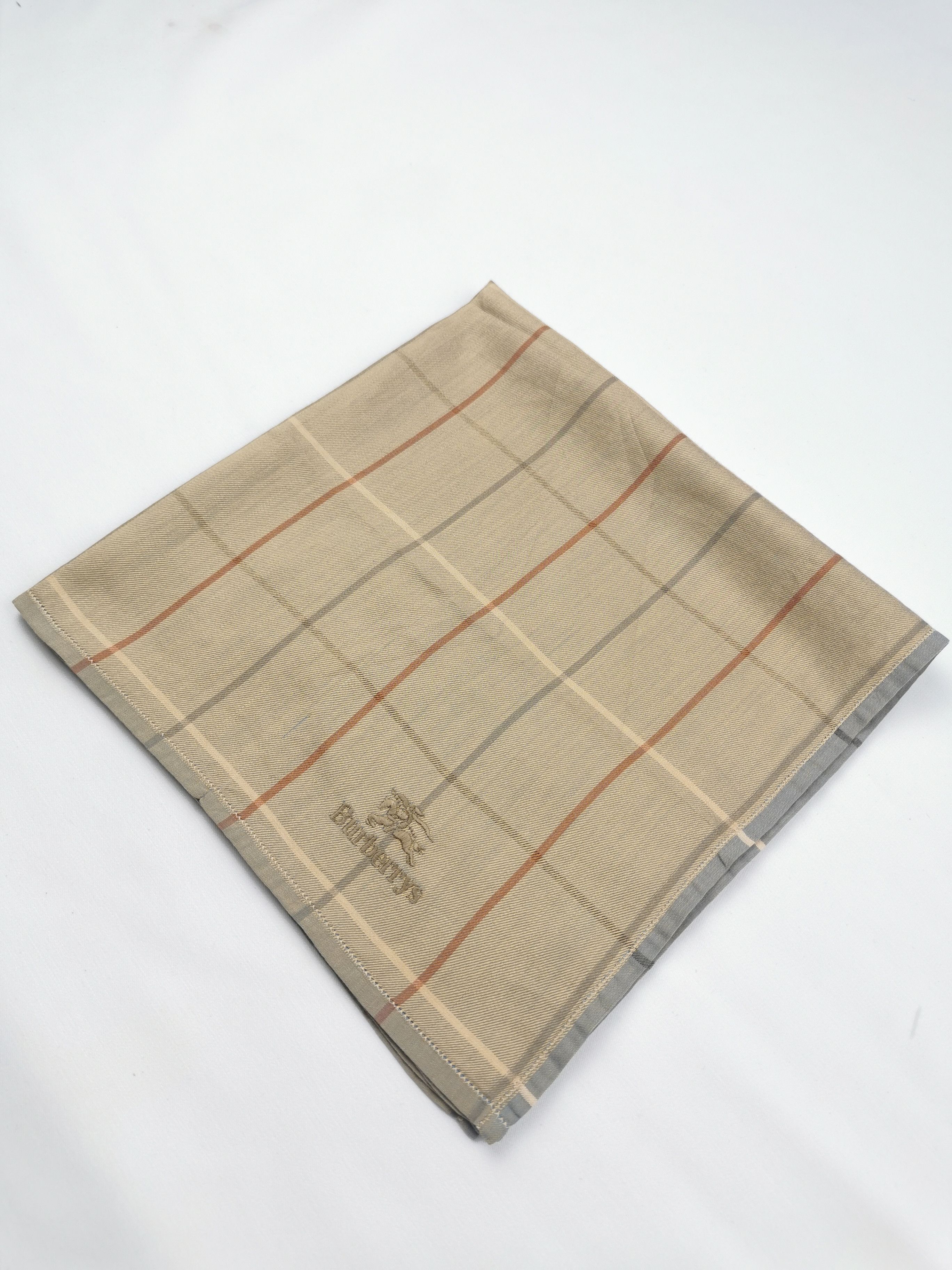 Burberry × Vintage Burberry handkerchief / bandana / neckerchief Size ONE SIZE - 4 Thumbnail
