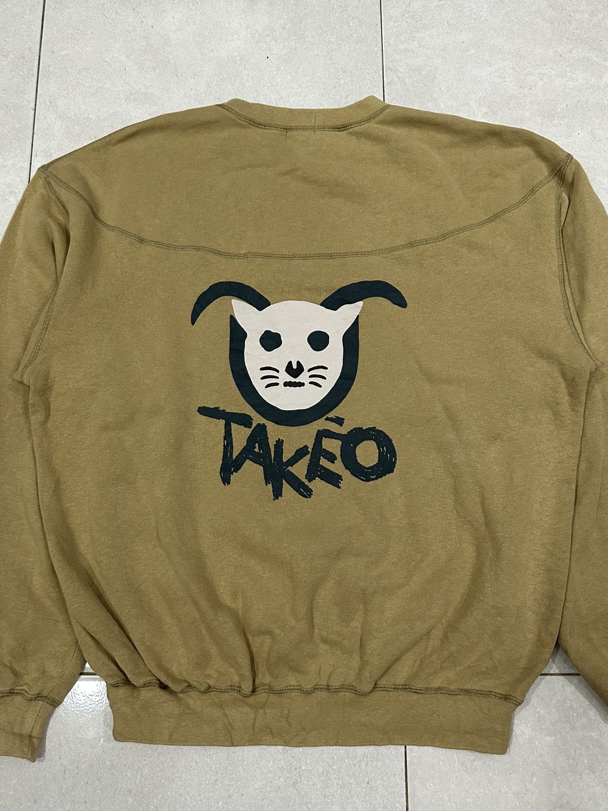 Japanese Brand Vintage Takeo Kikuchi Sweatshirts Size US M / EU 48-50 / 2 - 2 Thumbnail