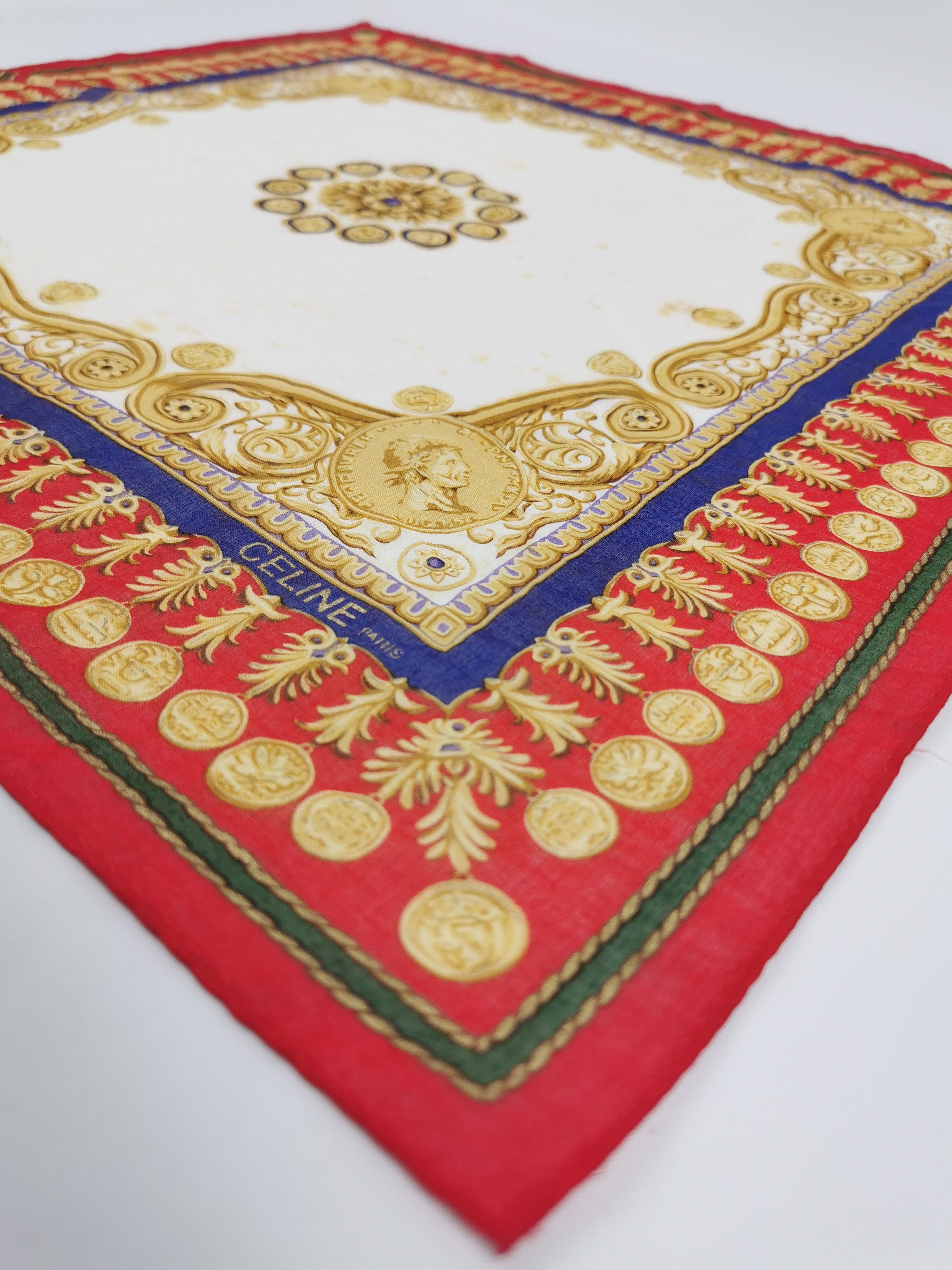 Celine × Vintage Celine handkerchief / bandana / neckerchief Size ONE SIZE - 4 Thumbnail