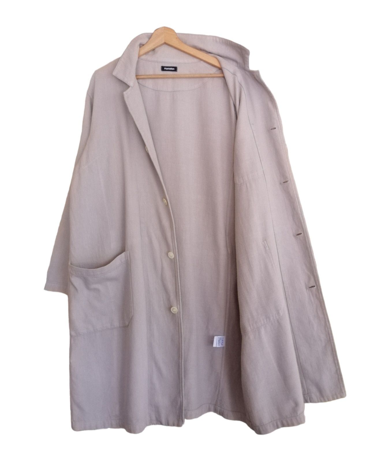 Issey Miyake × Japanese Brand × Vintage Vintage Plantation by Issey Miyake Long Jacket Size US M / EU 48-50 / 2 - 11 Thumbnail