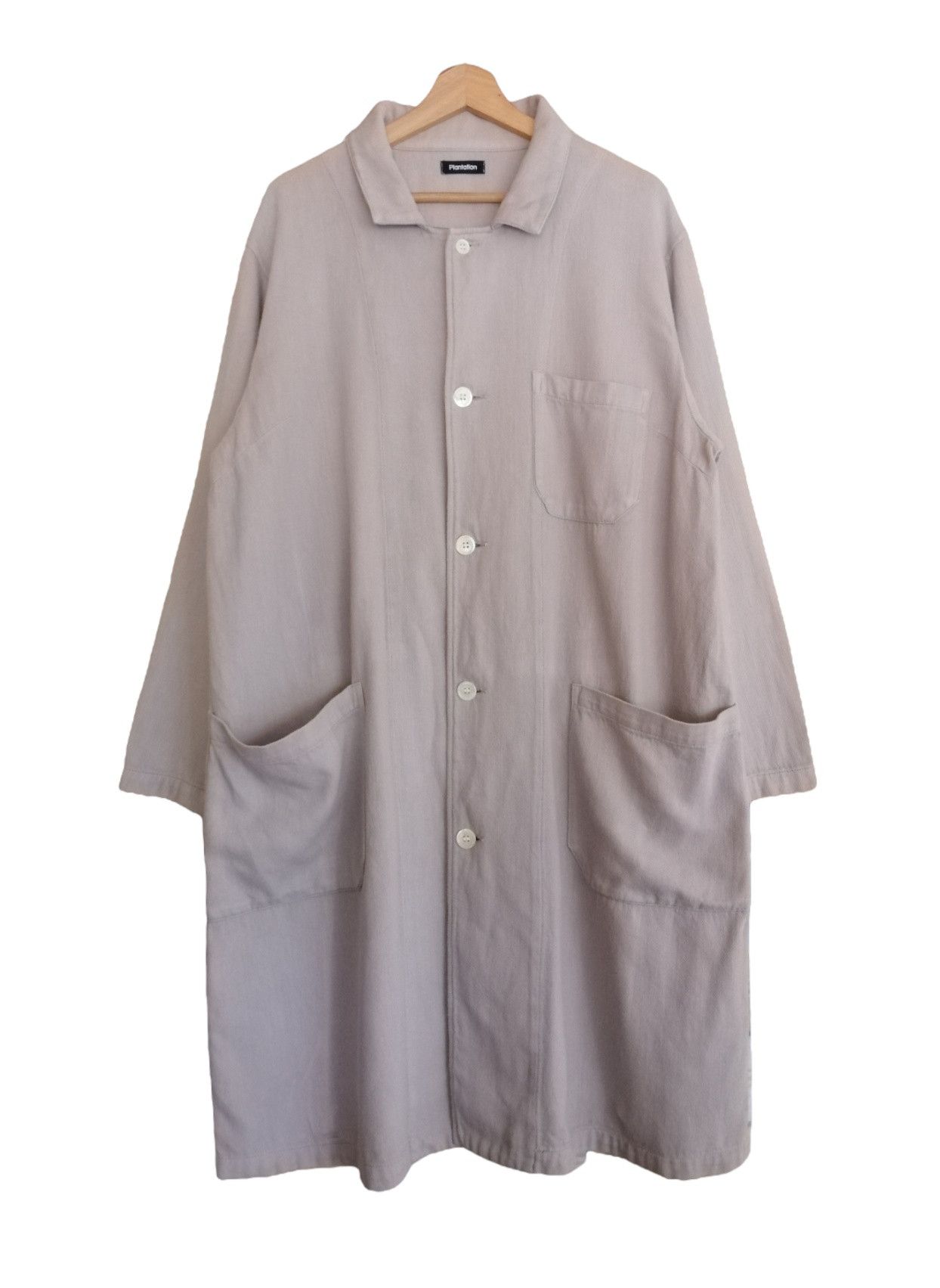 Issey Miyake × Japanese Brand × Vintage Vintage Plantation by Issey Miyake Long Jacket Size US M / EU 48-50 / 2 - 2 Thumbnail