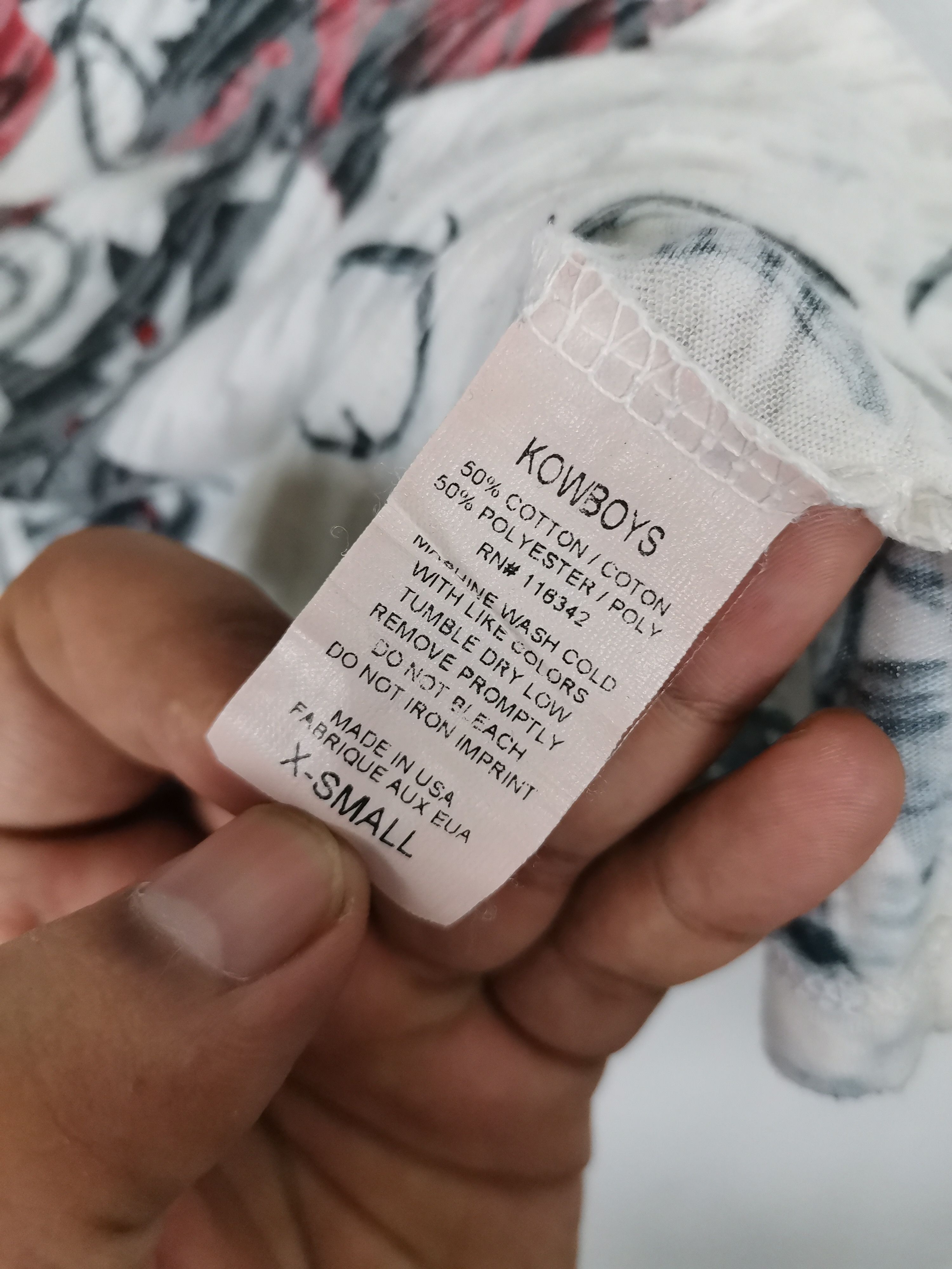 Other KOWBOYS AND CO OVERPRINT TEE Size US XXS / EU 40 - 5 Thumbnail