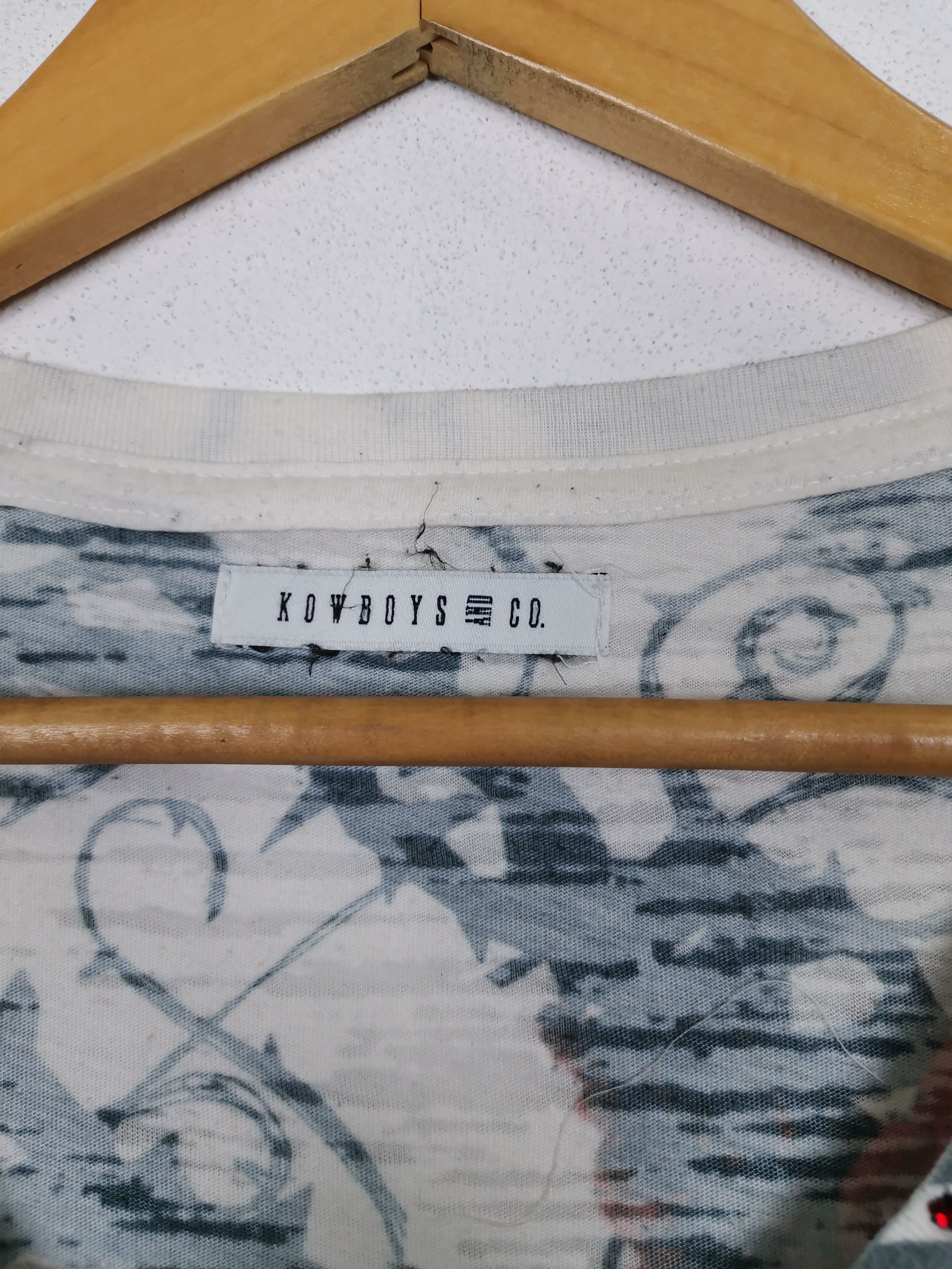 Other KOWBOYS AND CO OVERPRINT TEE Size US XXS / EU 40 - 3 Thumbnail