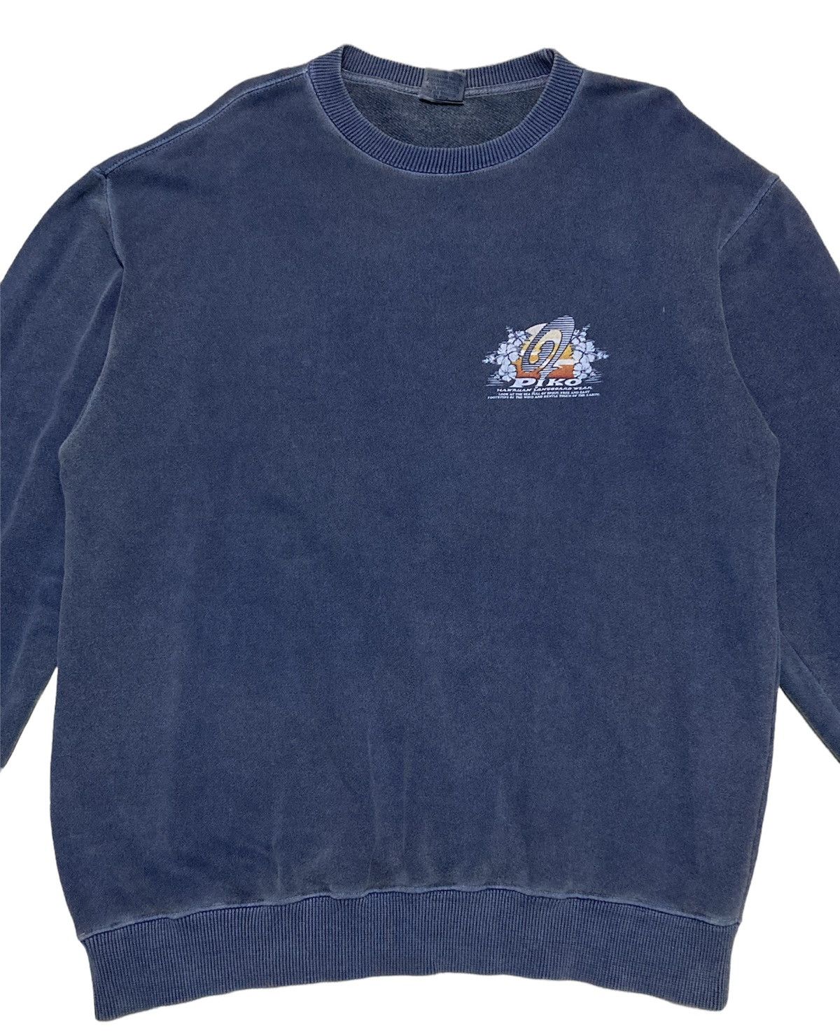 Japanese Brand PIKO HAWAIIAN FADED SWEATSHIRTS Size US L / EU 52-54 / 3 - 2 Thumbnail