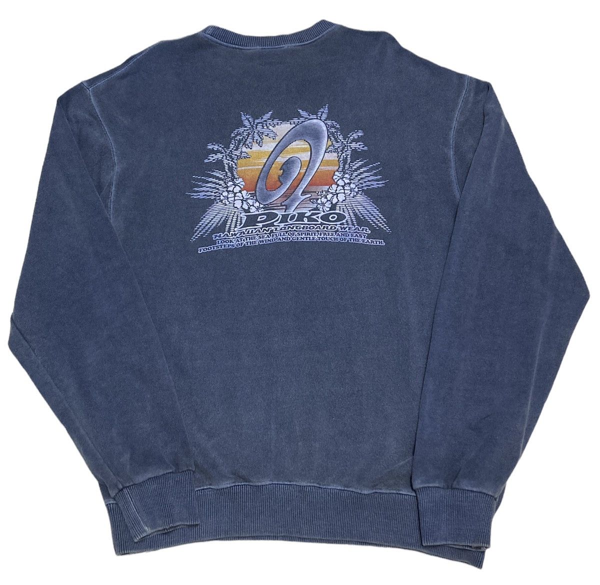 Japanese Brand PIKO HAWAIIAN FADED SWEATSHIRTS Size US L / EU 52-54 / 3 - 3 Thumbnail