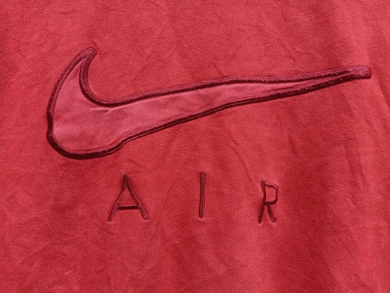 Nike vintage 90s sweatshirt nike air logo embroidered Size US M / EU 48-50 / 2 - 3 Thumbnail