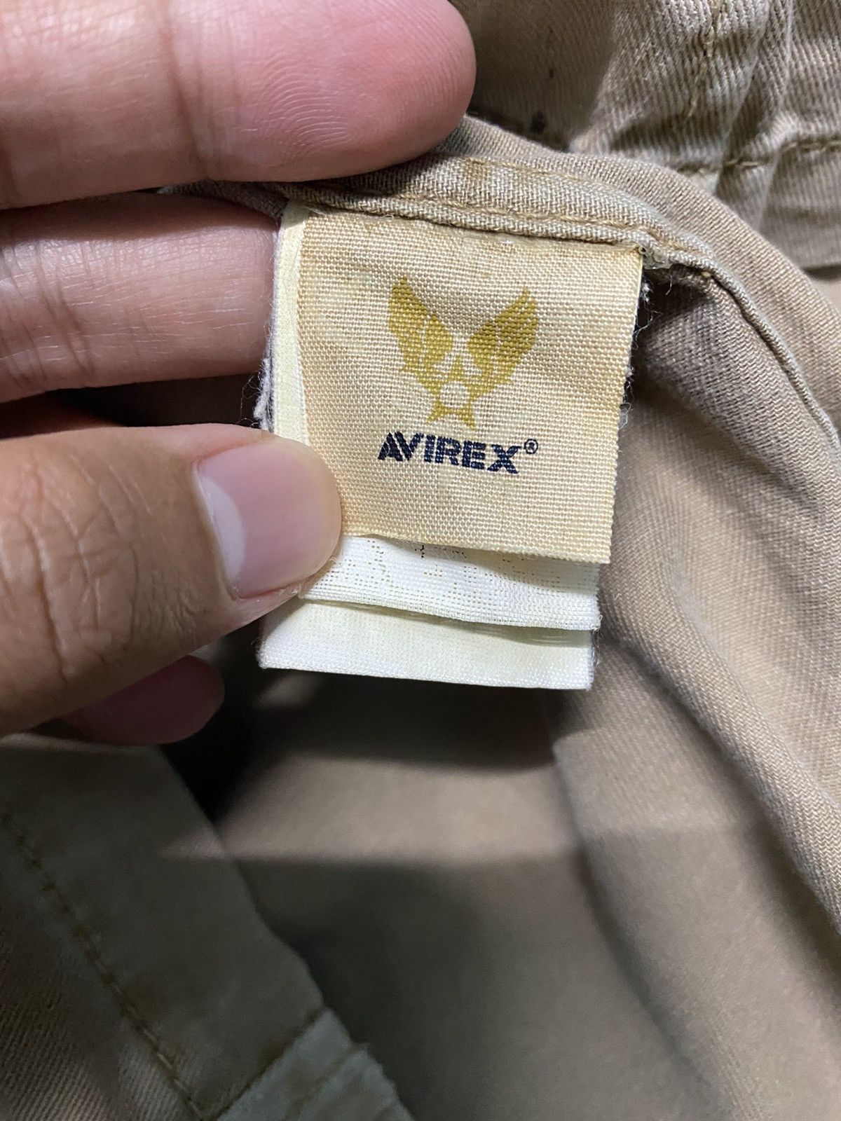 VINTAGE AVIREX AIR FORCE FULL ZIPPER TACTICAL JACKET