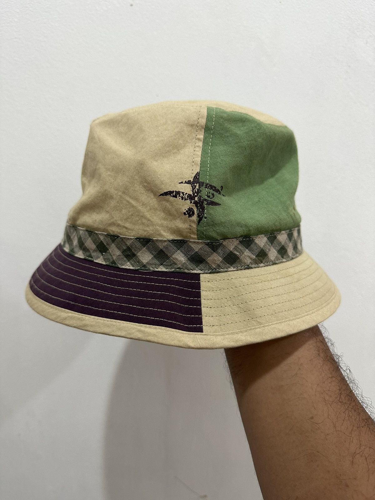 image of Outdoor Cap Vintage Fox Fire Outdoor Bucket Hat in Hazelnut Cream, Men's