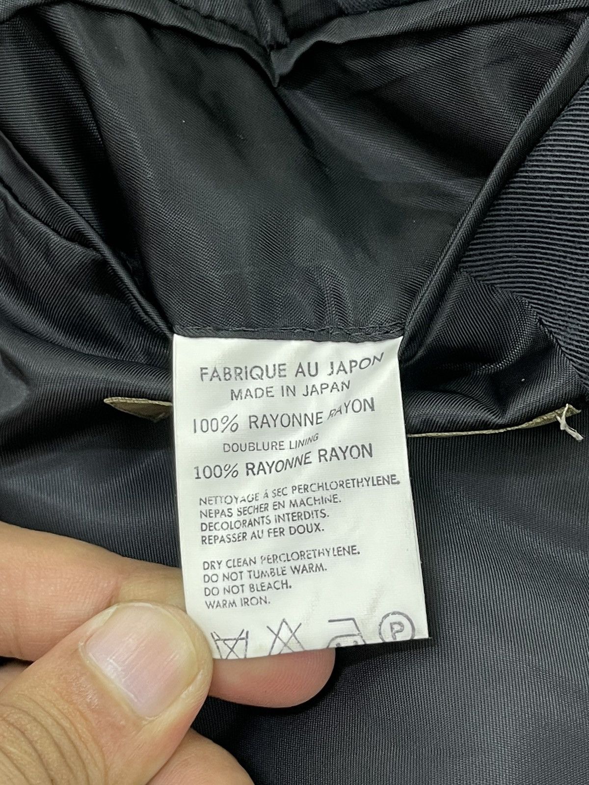 Yohji Yamamoto Y’s for Men 4 Button Rayon Chore Jacket 4🟩 Size US M / EU 48-50 / 2 - 9 Thumbnail
