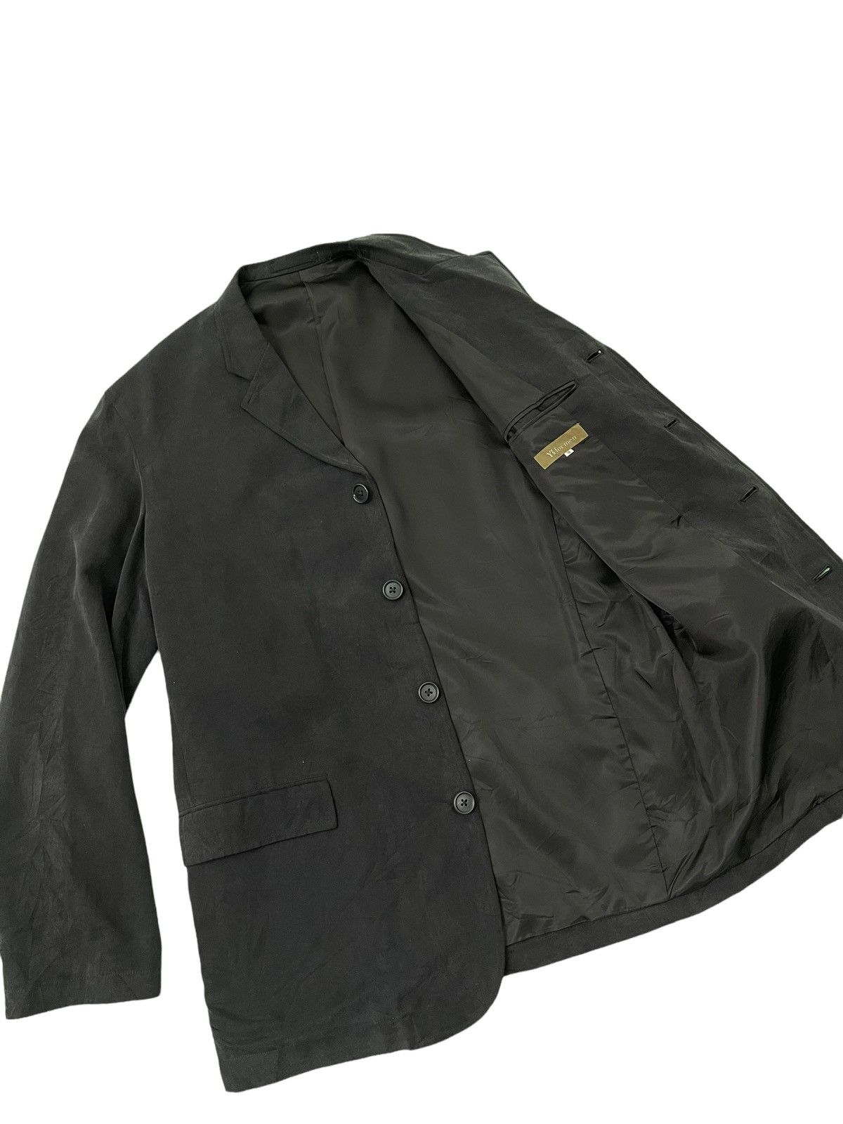 Yohji Yamamoto Y’s for Men 4 Button Rayon Chore Jacket 4🟩 Size US M / EU 48-50 / 2 - 1 Thumbnail