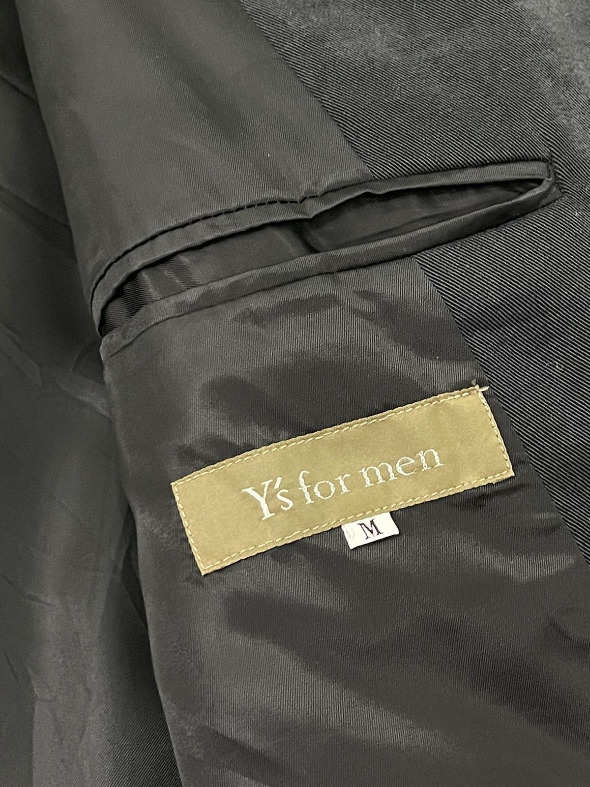 Yohji Yamamoto Y’s for Men 4 Button Rayon Chore Jacket 4🟩 Size US M / EU 48-50 / 2 - 8 Thumbnail