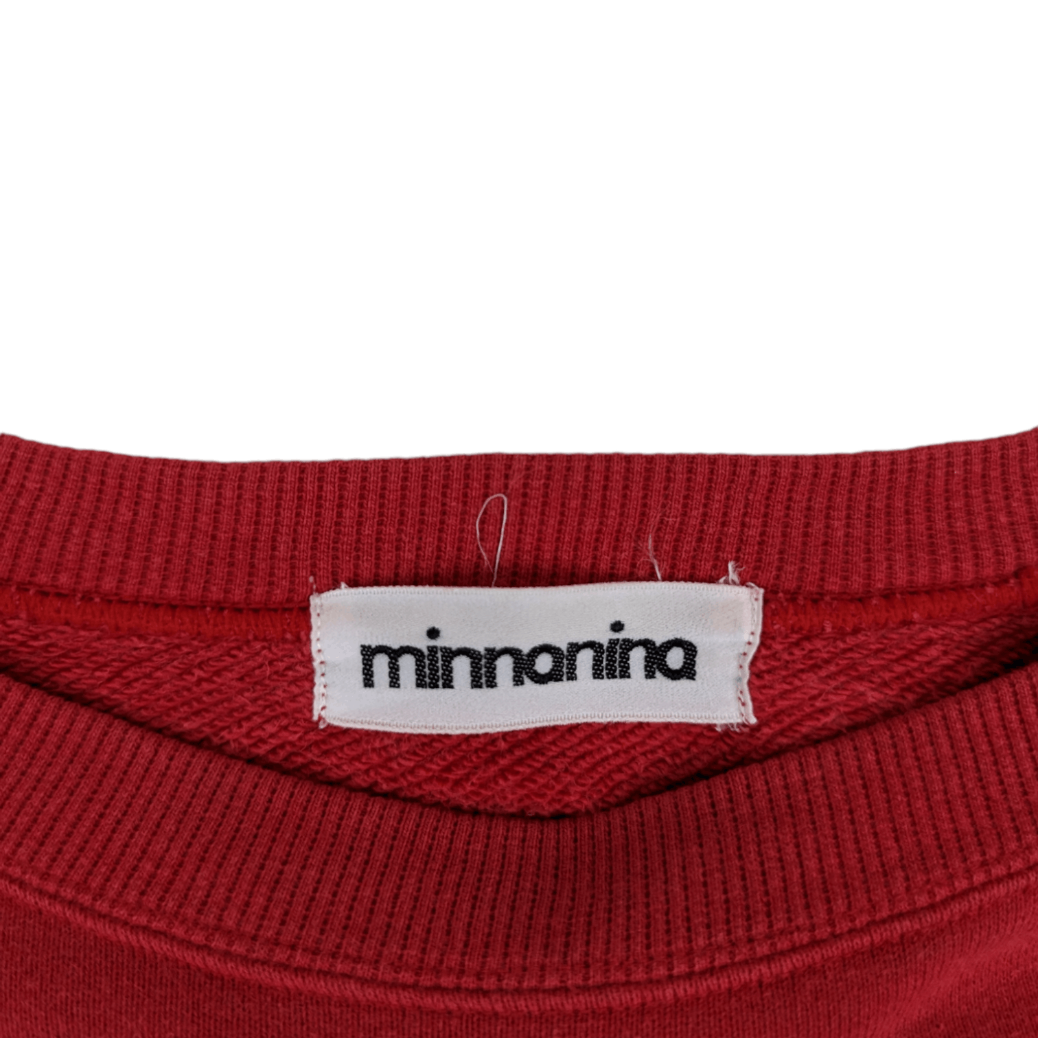 Japanese Brand Vintage 80's Japan MINNANINA Spell Out Jumper Sweatshirt Size US XL / EU 56 / 4 - 9 Thumbnail