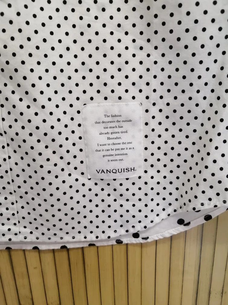 Vanquish VANQUISH Polkadot Shirt - Size M Size US M / EU 48-50 / 2 - 3 Thumbnail