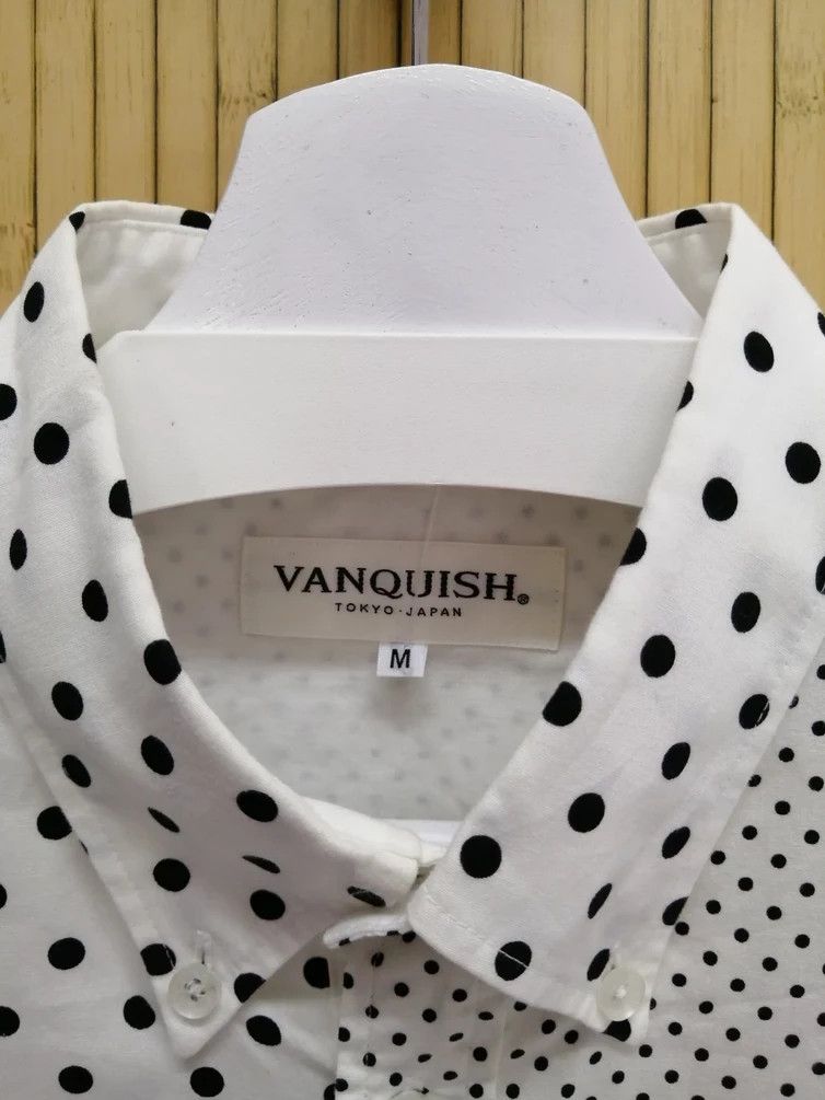 Vanquish VANQUISH Polkadot Shirt - Size M Size US M / EU 48-50 / 2 - 6 Thumbnail