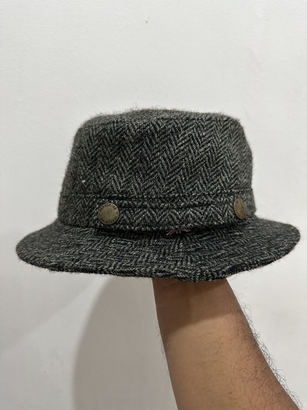 Harris Tweed VTG Peregrine x Harris Tweed Bucket Hat Size ONE SIZE - 1 Thumbnail