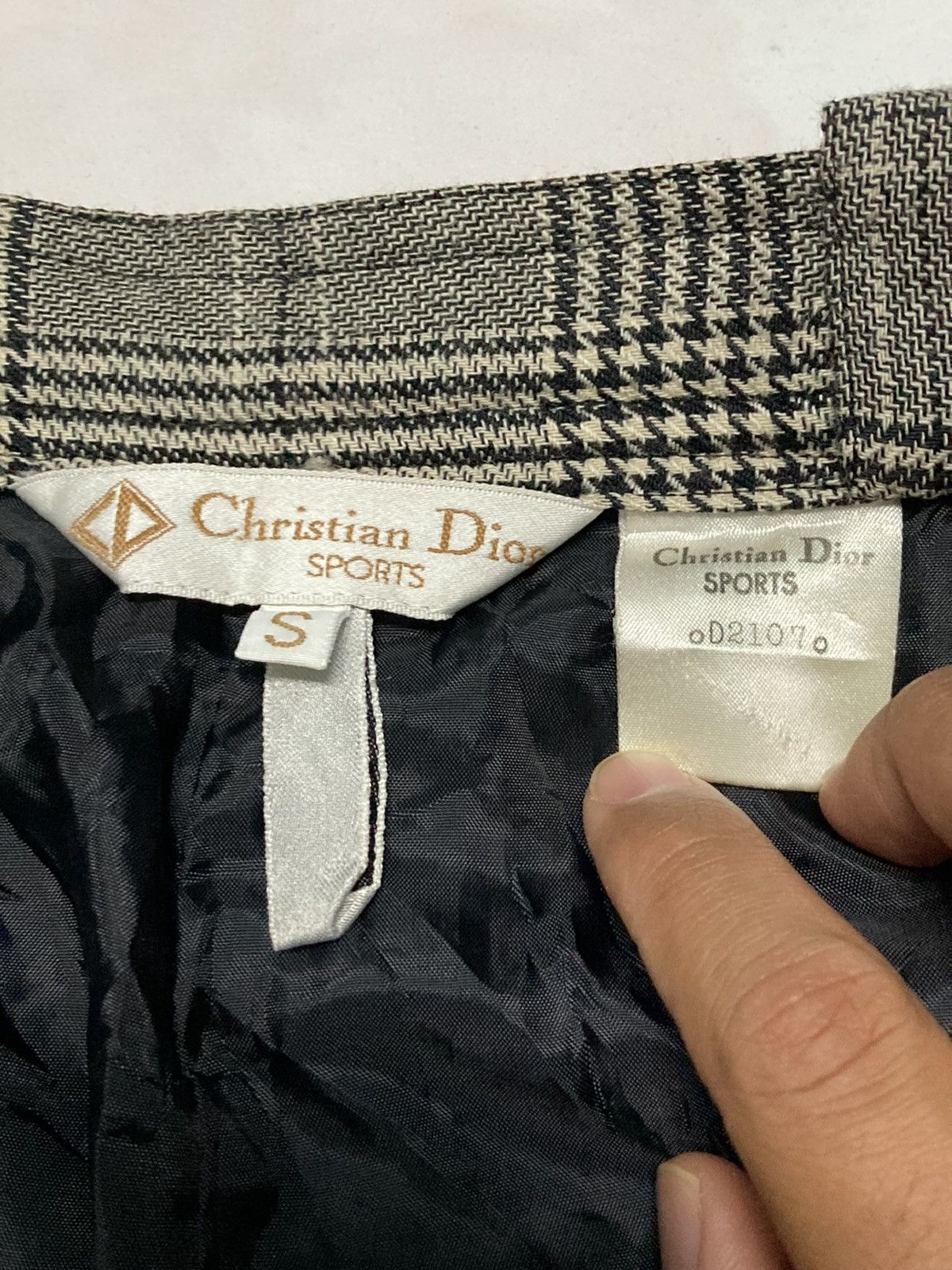 Christian Dior Monsieur Vintage Christian Dior Sport Trouser Size 22" - 9 Thumbnail