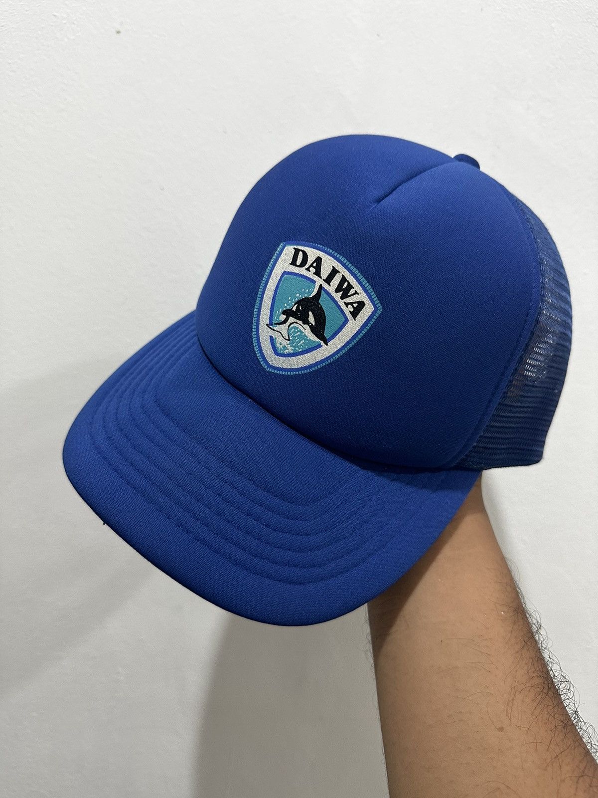 🔥Vintage🔥 Daiwa Whales Trucker Hat