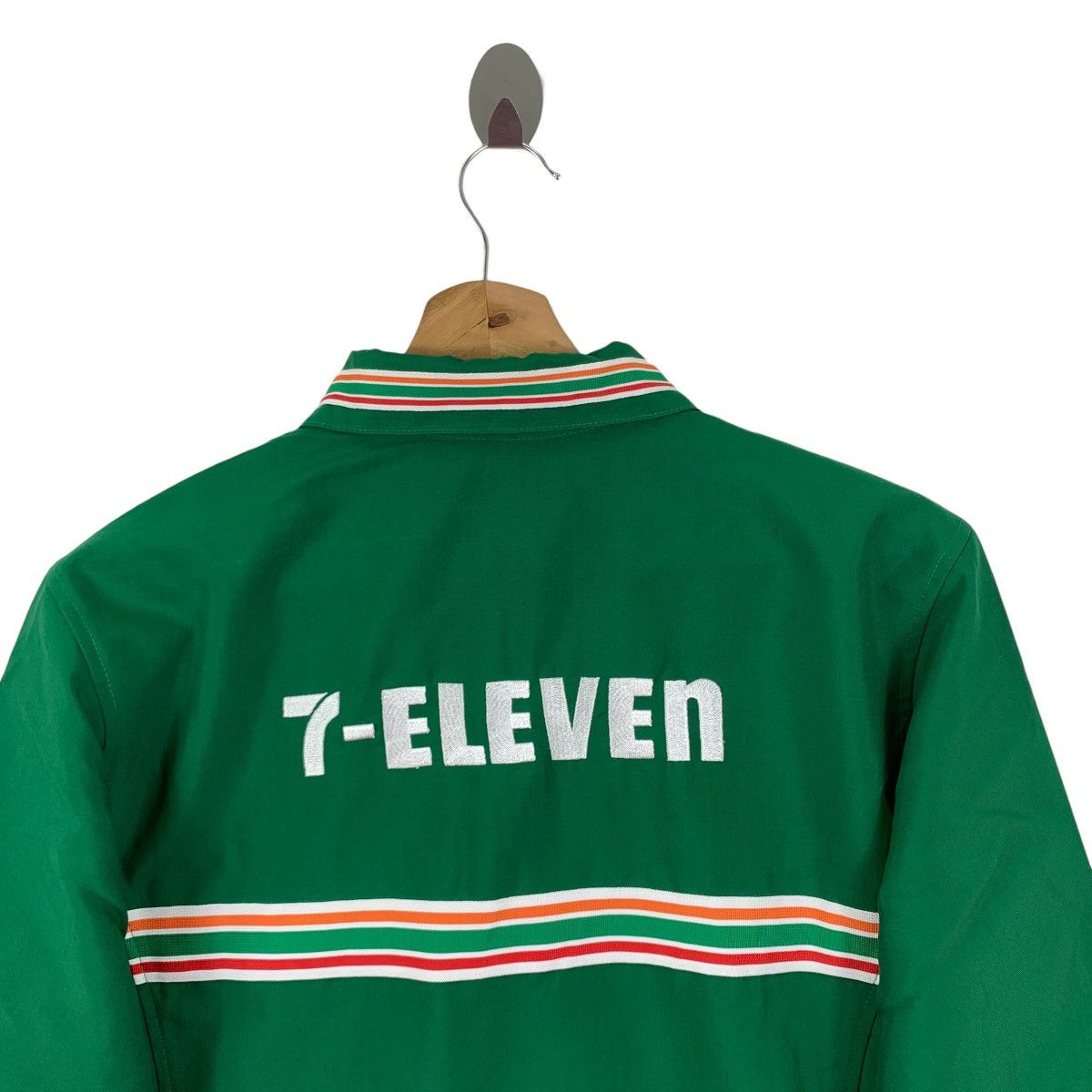 uniform experiment Vintage 7Eleven Mart Uniform Zipper Jacket Size US M / EU 48-50 / 2 - 6 Thumbnail