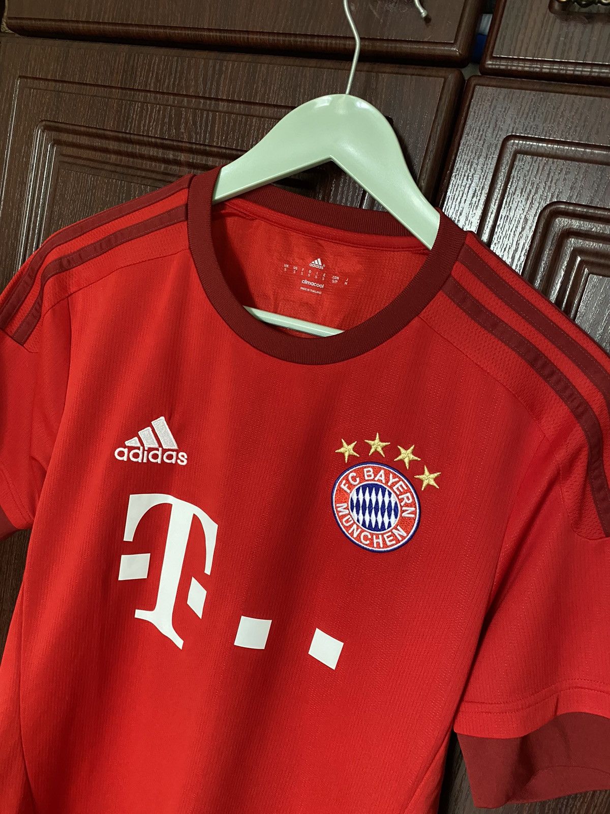 Adidas Bayern Munich Adidas 2015-2016 Soccer Jersey PSG Manchester Size US S / EU 44-46 / 1 - 2 Thumbnail