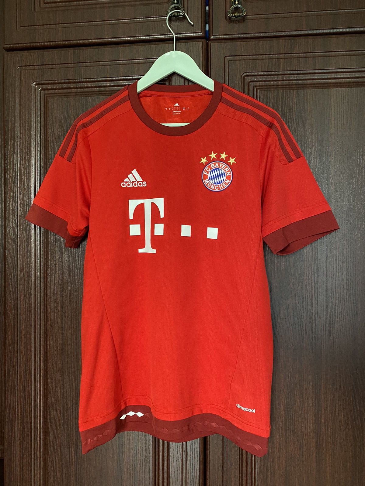 Adidas Bayern Munich Adidas 2015-2016 Soccer Jersey PSG Manchester Size US S / EU 44-46 / 1 - 1 Thumbnail