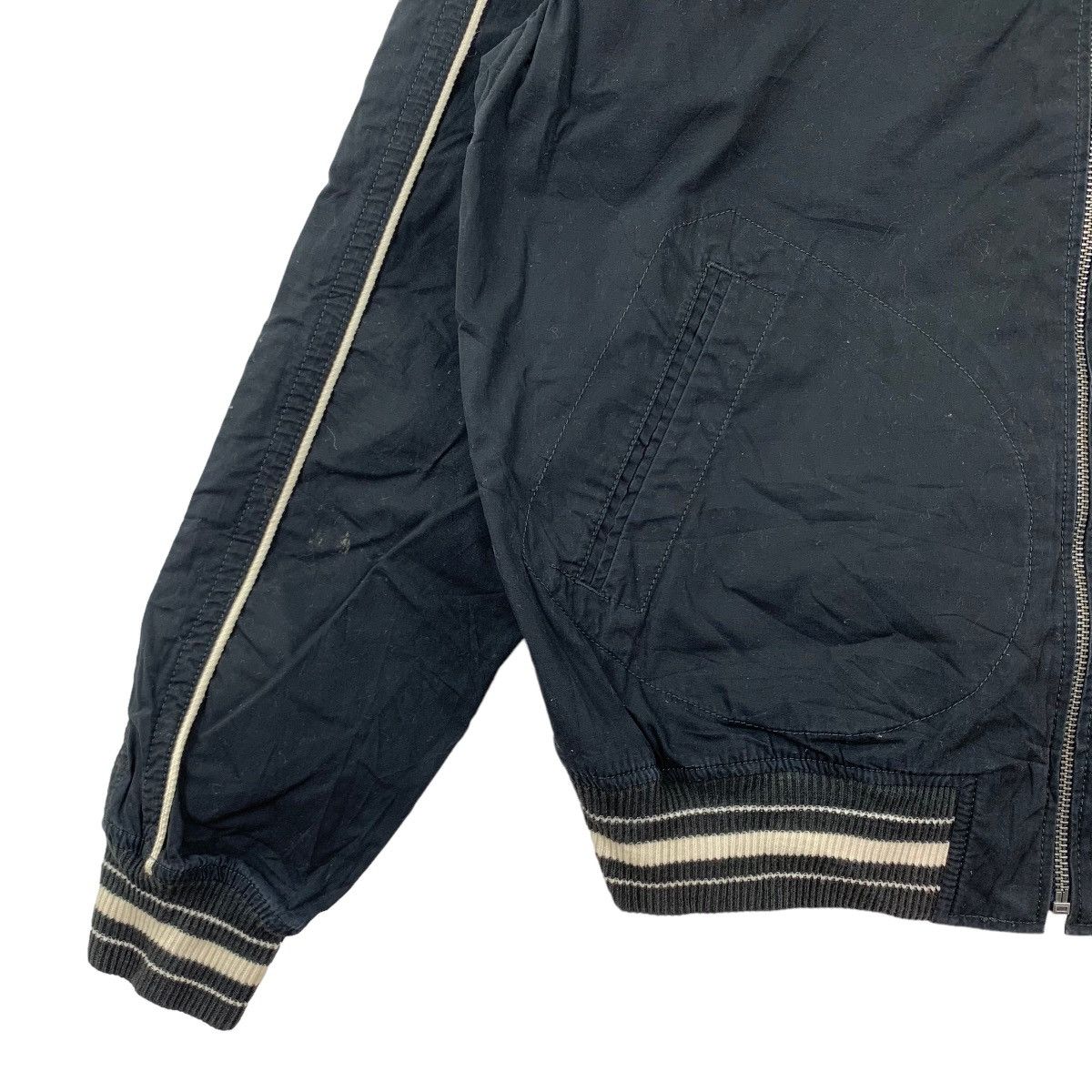 Polo Ralph Lauren × Vintage Vintage Polo Ralph Lauren Bomber Zipper Jacket Size US L / EU 52-54 / 3 - 3 Thumbnail