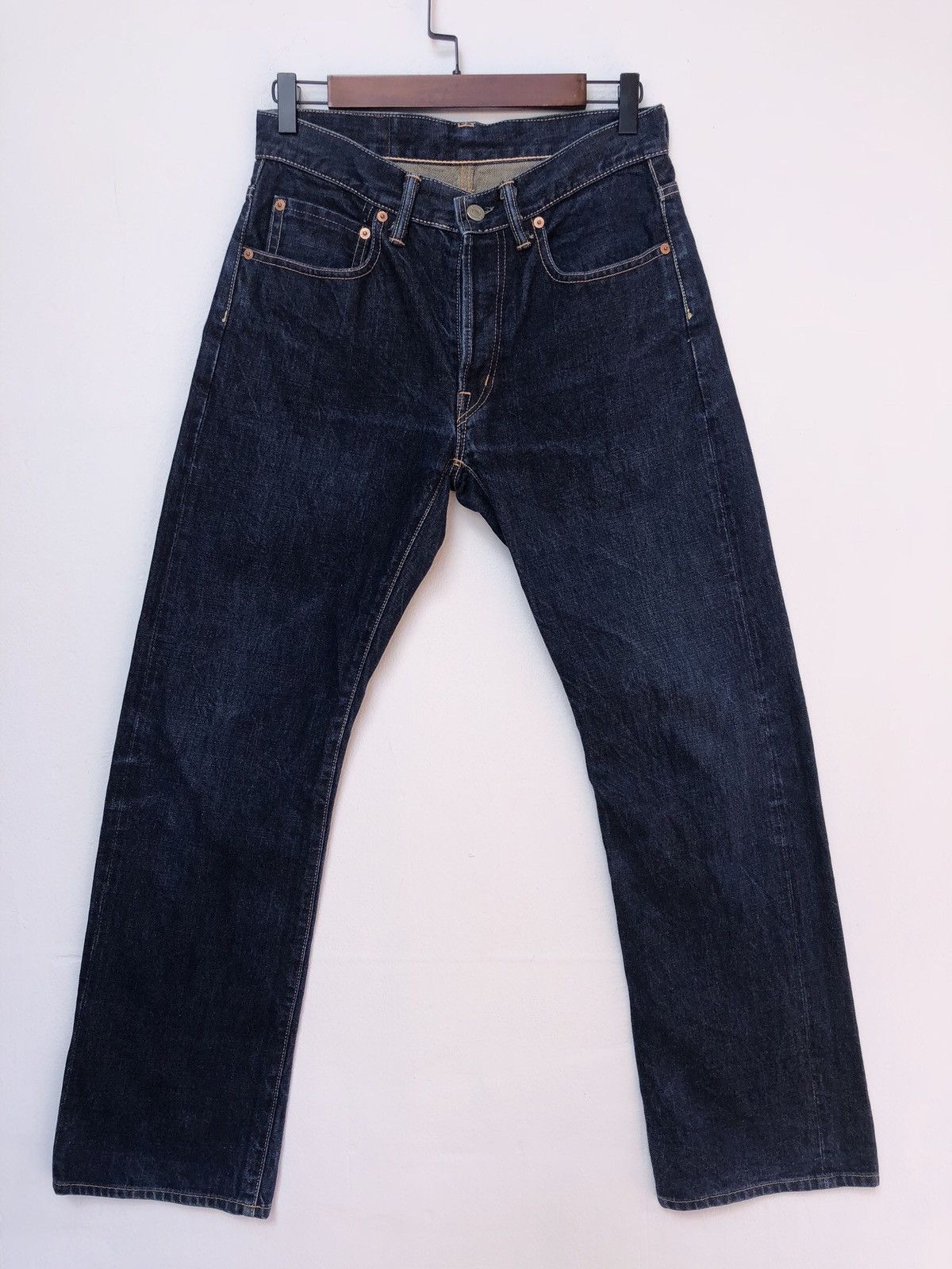 Blue Blue Japan BLUE BLUE JAPAN SELVEDGE DENIM JEANS Size US 29 - 5 Thumbnail