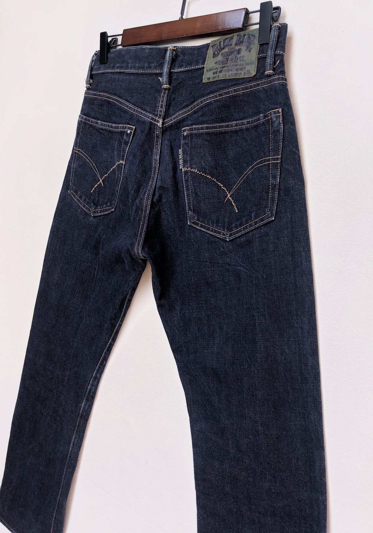 Blue Blue Japan BLUE BLUE JAPAN SELVEDGE DENIM JEANS Size US 29 - 4 Thumbnail