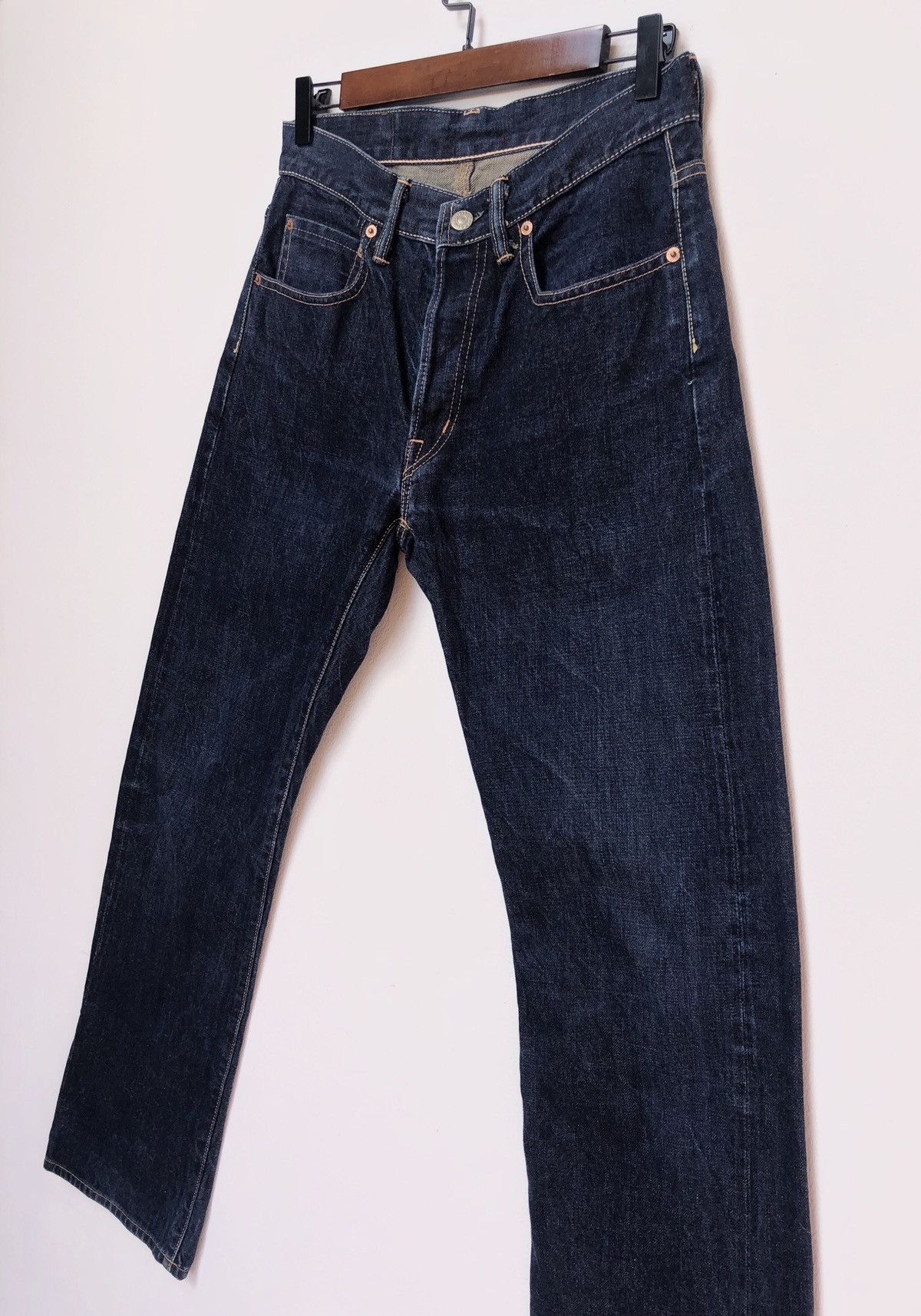 Blue Blue Japan BLUE BLUE JAPAN SELVEDGE DENIM JEANS Size US 29 - 8 Thumbnail