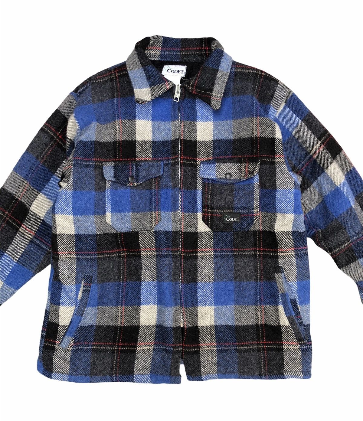 Flannel Codet Flannel Style Winter Wool Heavy Jacket Size US L / EU 52-54 / 3 - 3 Thumbnail