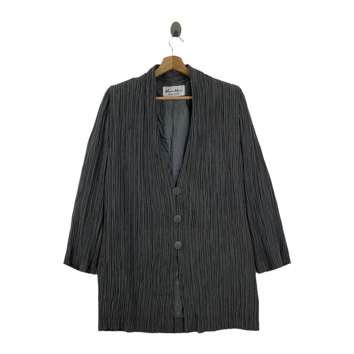 Japanese Brand × Vintage Vintage Yukiko Hanai New York Japanese Brand Pleated Button Size US L / EU 52-54 / 3 - 1 Thumbnail