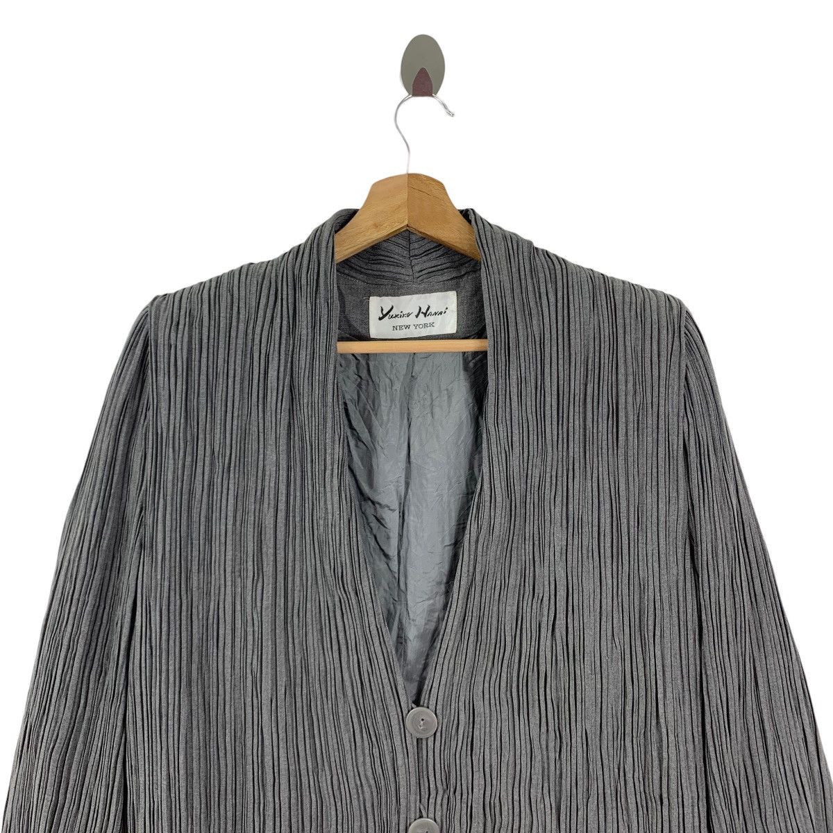 Japanese Brand × Vintage Vintage Yukiko Hanai New York Japanese Brand Pleated Button Size US L / EU 52-54 / 3 - 2 Thumbnail