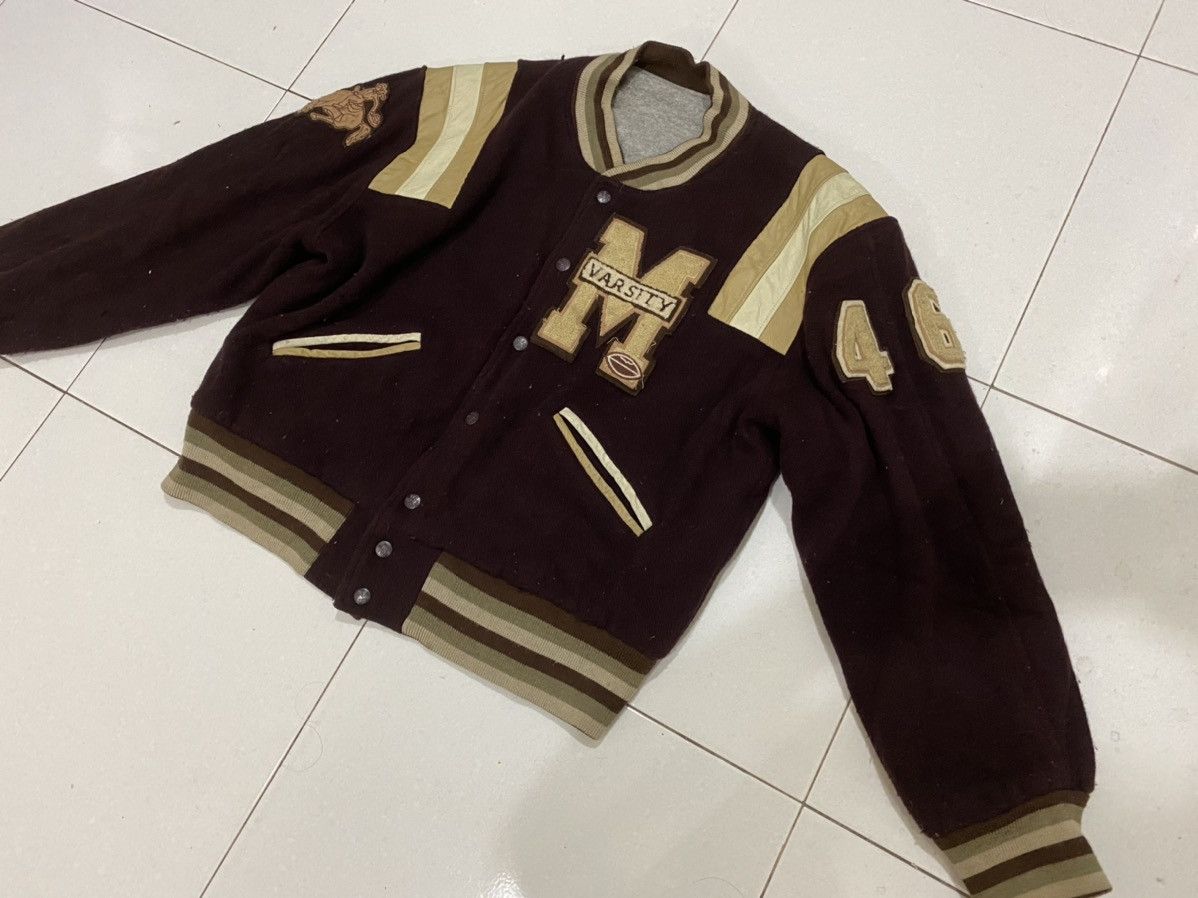 Vintage 🔥Vintage🔥"M" Letterman Varsity Jacket Size US M / EU 48-50 / 2 - 4 Thumbnail