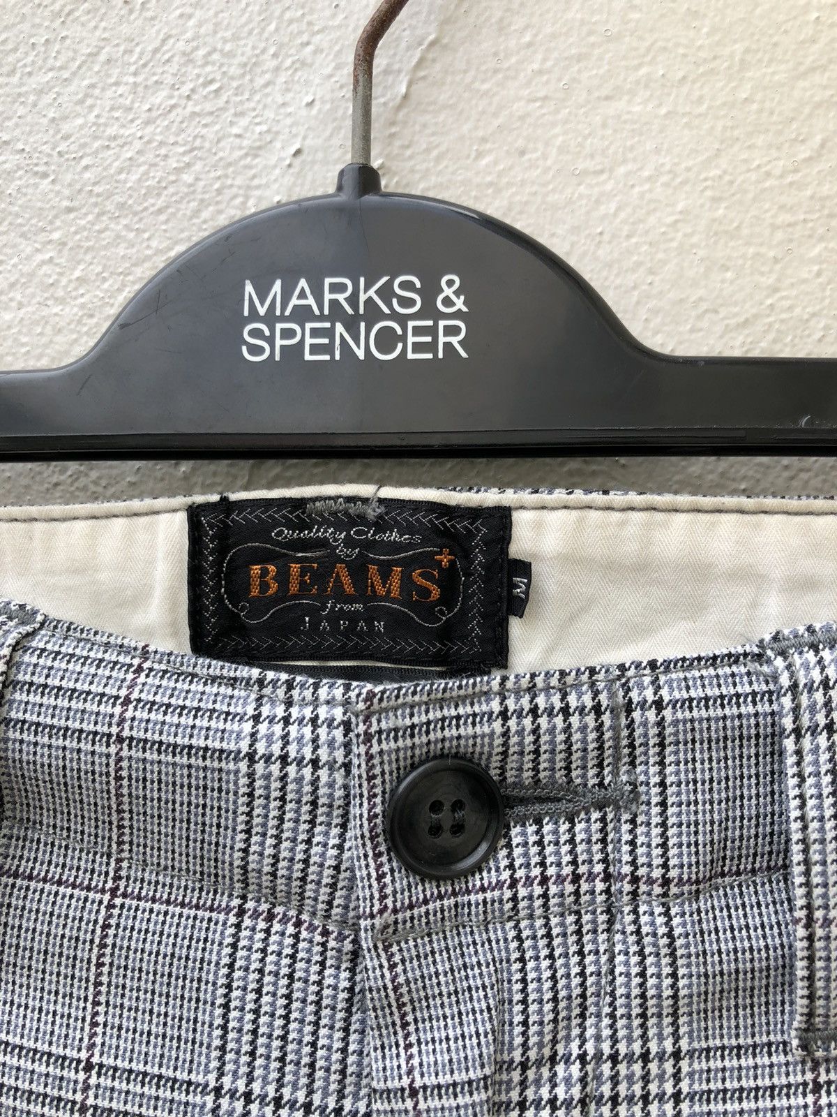 Beams Plus Beams + Checkered Trouser Pant Size US 31 - 3 Thumbnail
