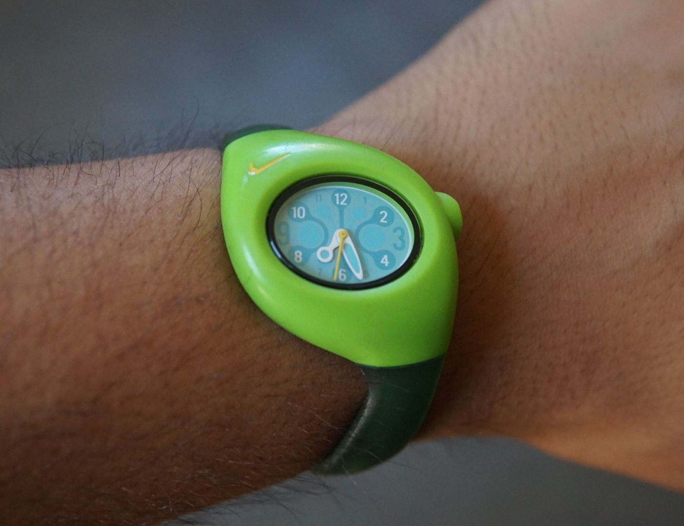 Nike Kids Nike Watch Green Rubber Size ONE SIZE - 12 Thumbnail