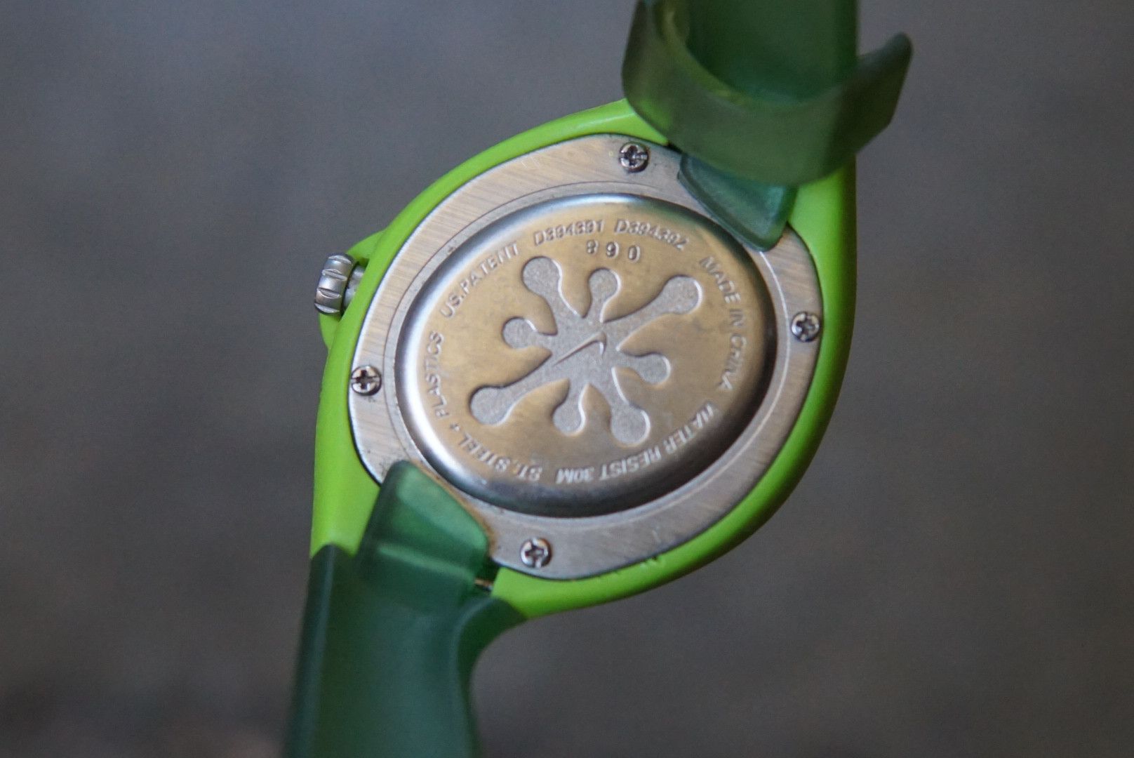 Nike Kids Nike Watch Green Rubber Size ONE SIZE - 9 Thumbnail