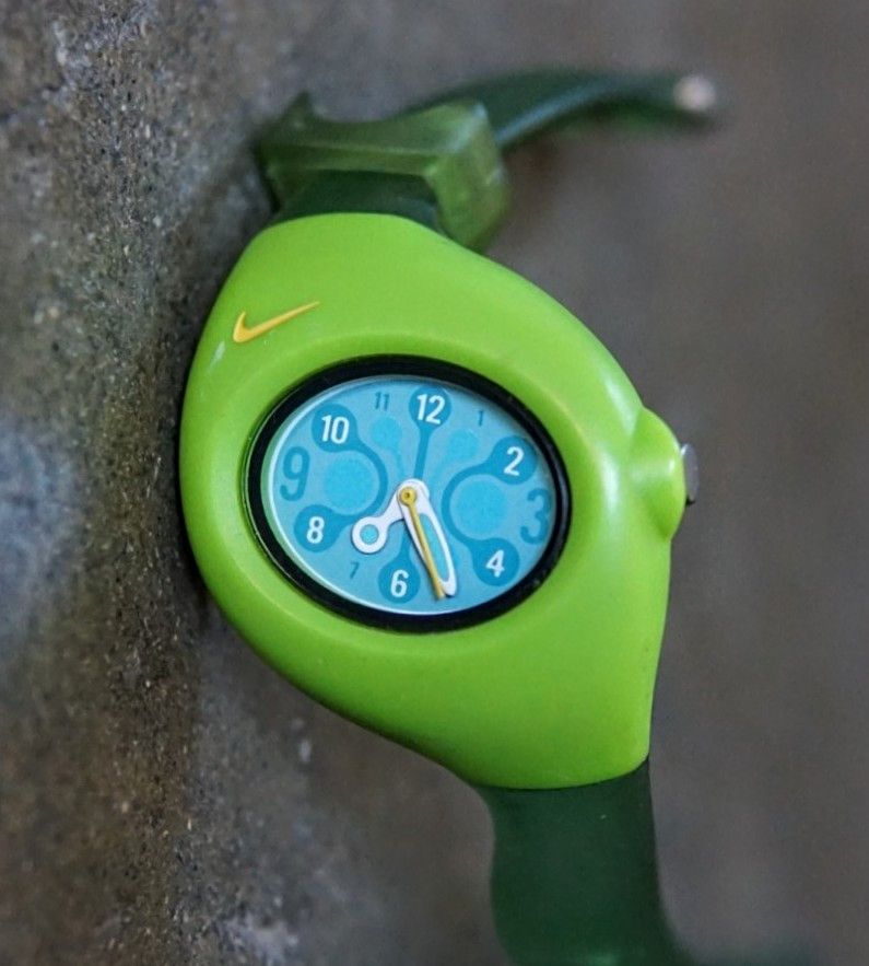 Nike Kids Nike Watch Green Rubber Size ONE SIZE - 2 Thumbnail